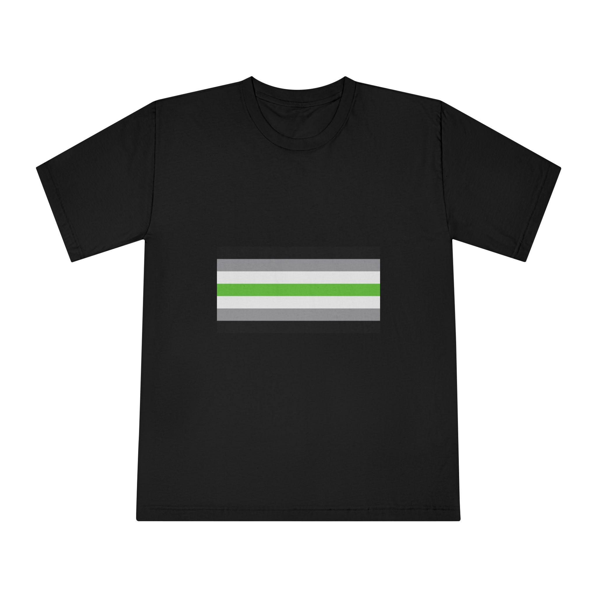Agender Flag Unisex Classic Crewneck T Shirt - Image 5