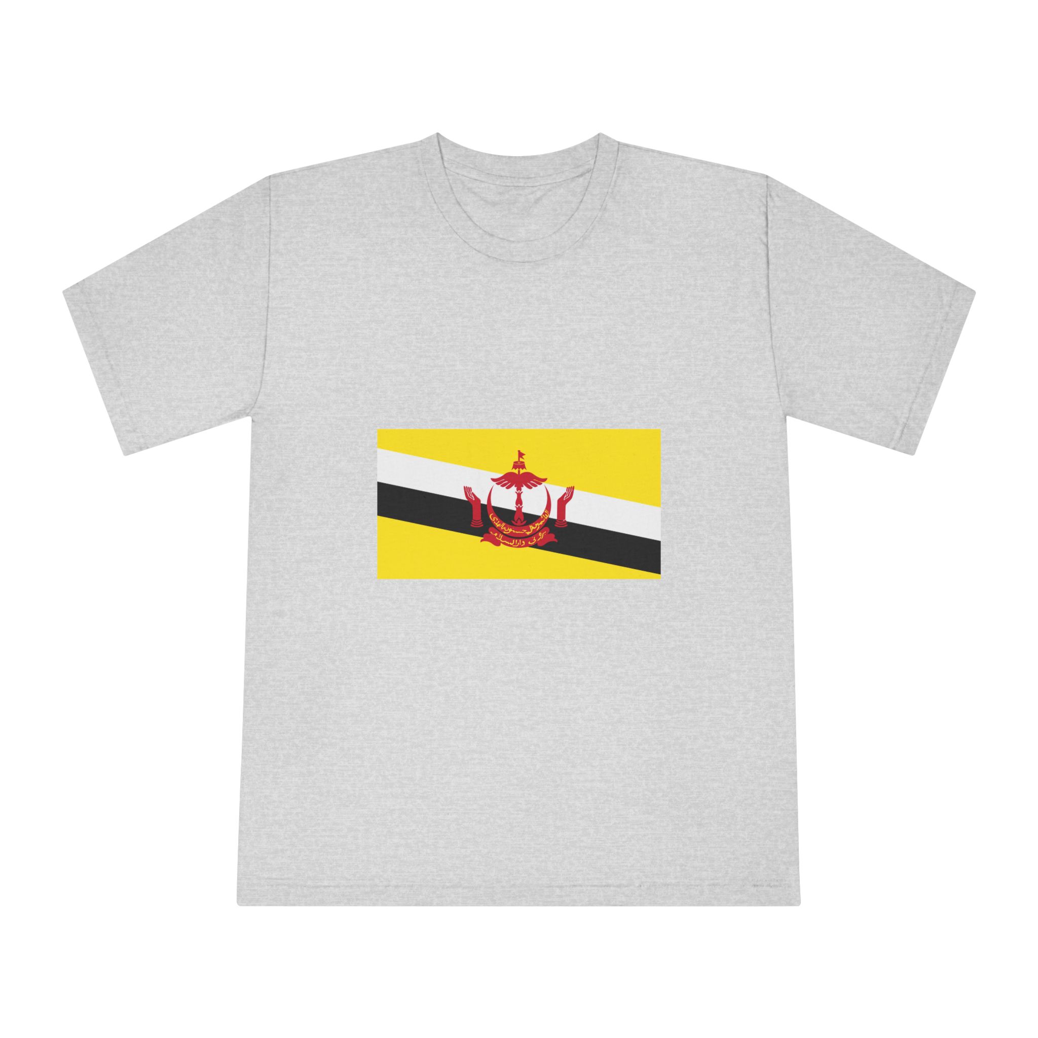 Brunai Flag Unisex Classic Crewneck T Shirt - Image 13