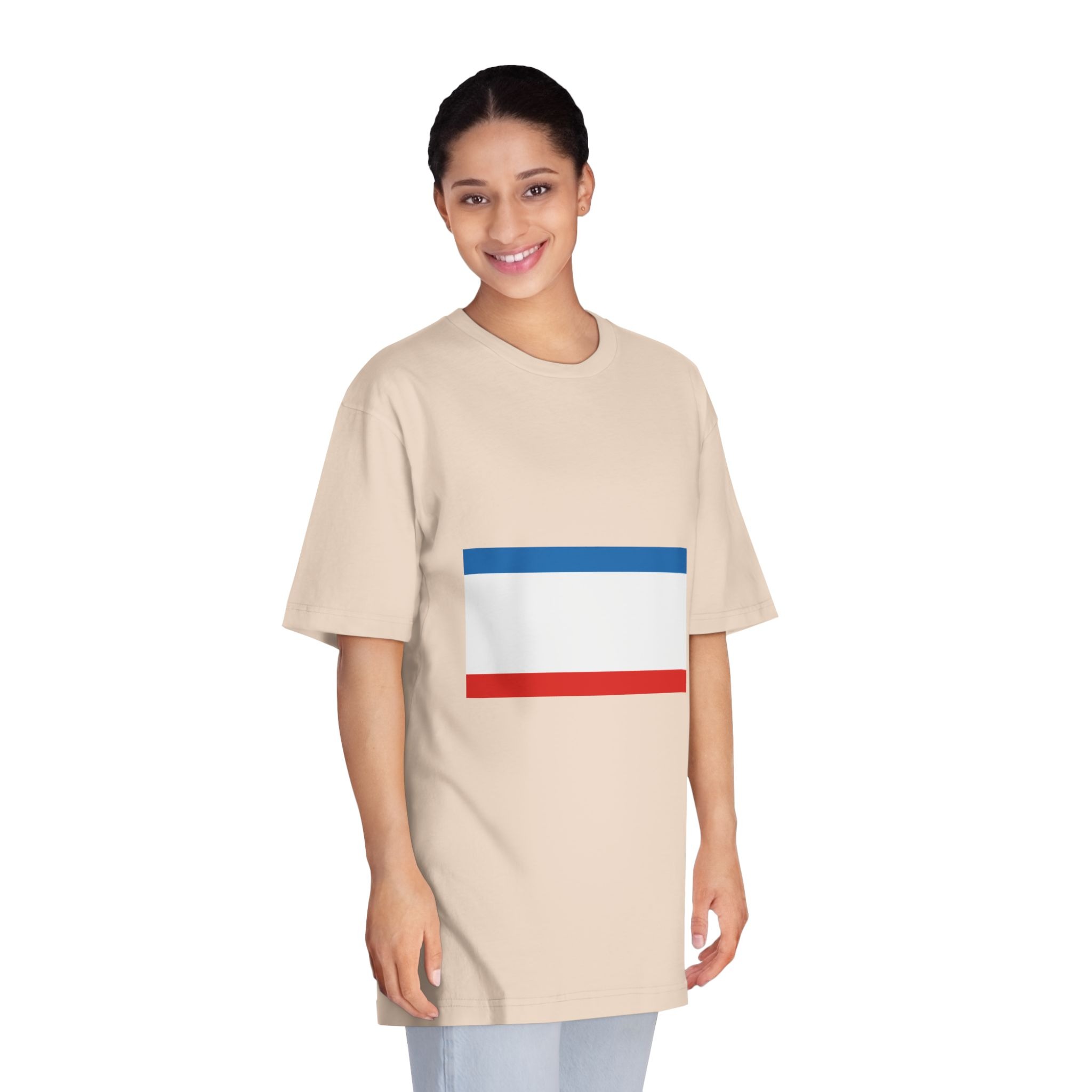 Flag of Crimea Unisex Classic Crewneck T Shirt - Image 11