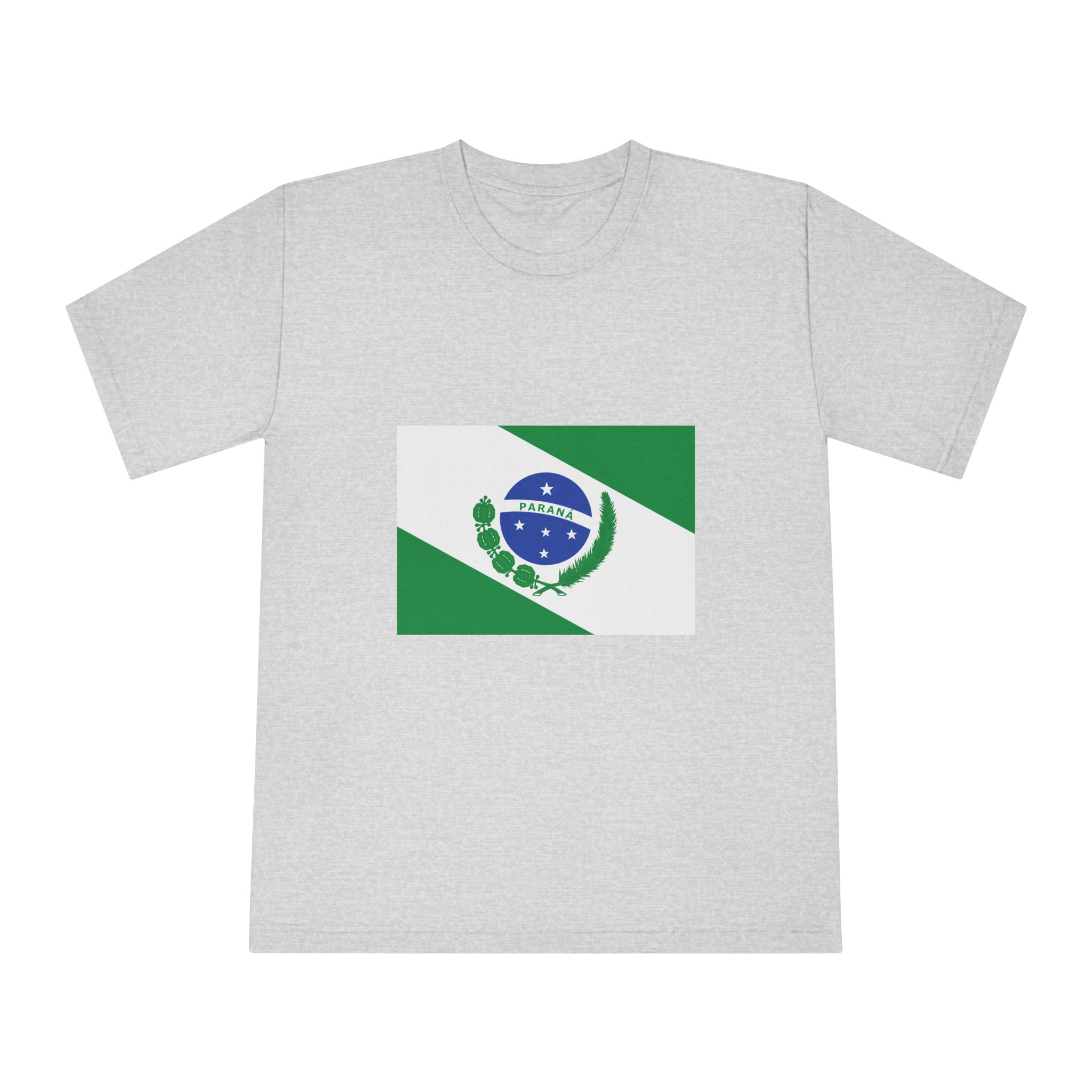 Bandeira Do Paraná Unisex Classic Crewneck T Shirt - Image 13