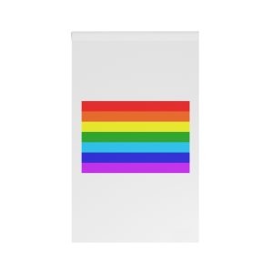 Classic Rainbow Flag Lgbt Pride Flag With Six Horizontal Stripes Global Lgbt House Banner