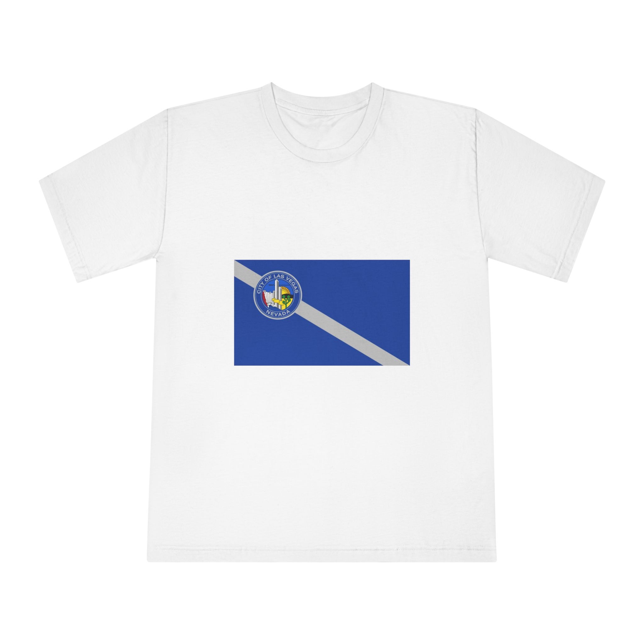 Flag of Las Vegas, Nevada Unisex Classic Crewneck T Shirt