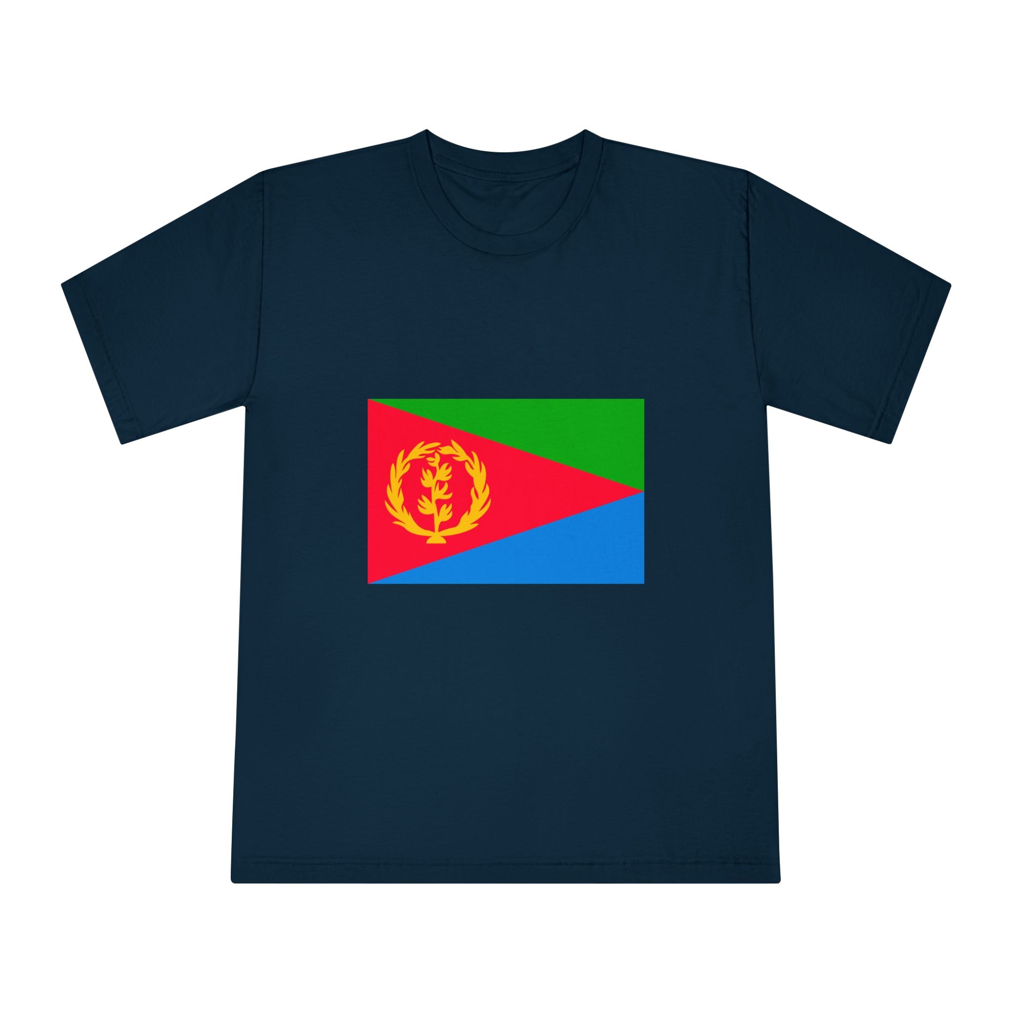 Flag of Eritrea 1993 1995 Unisex Classic Crewneck T Shirt - Image 17