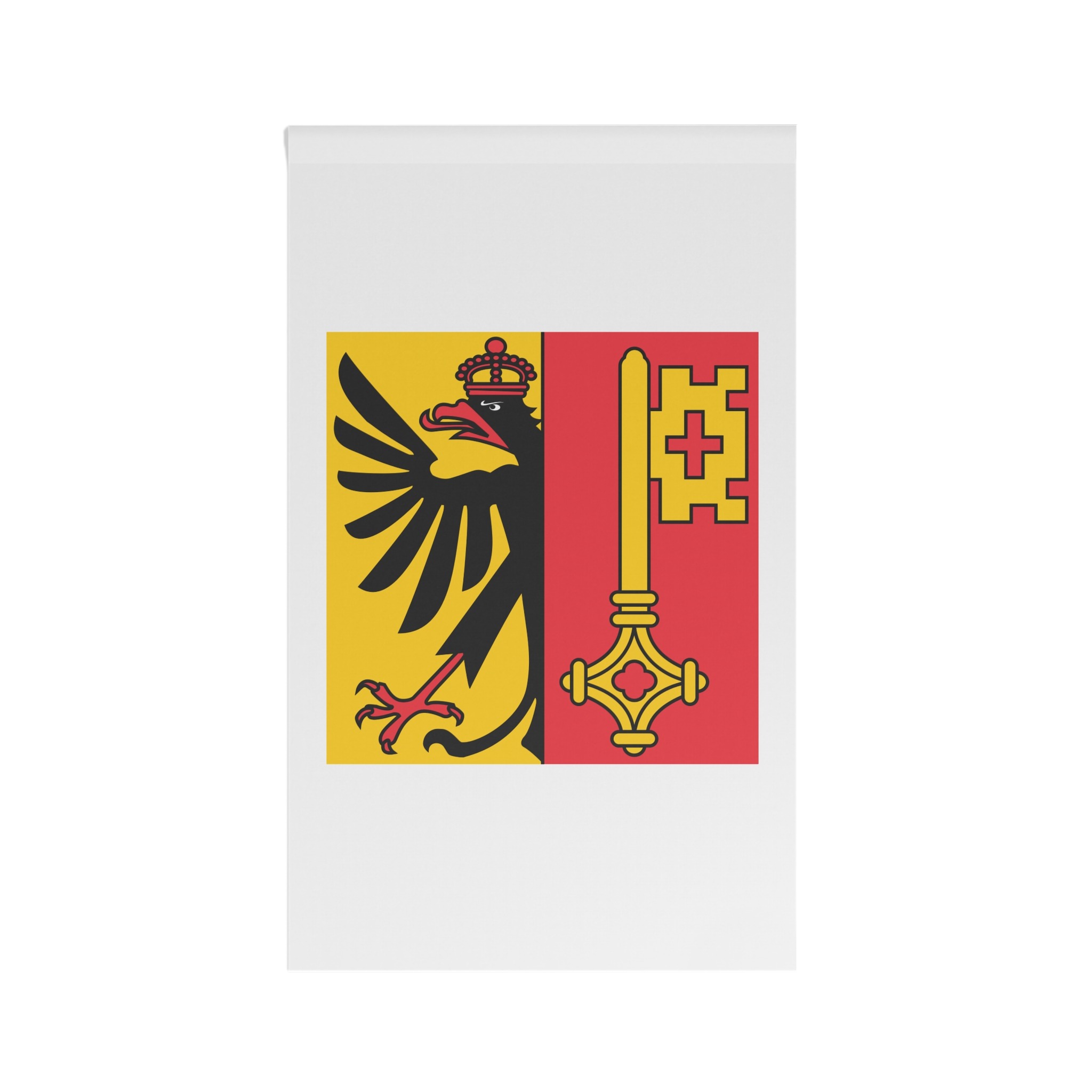 Flag of Canton of Geneva House Banner