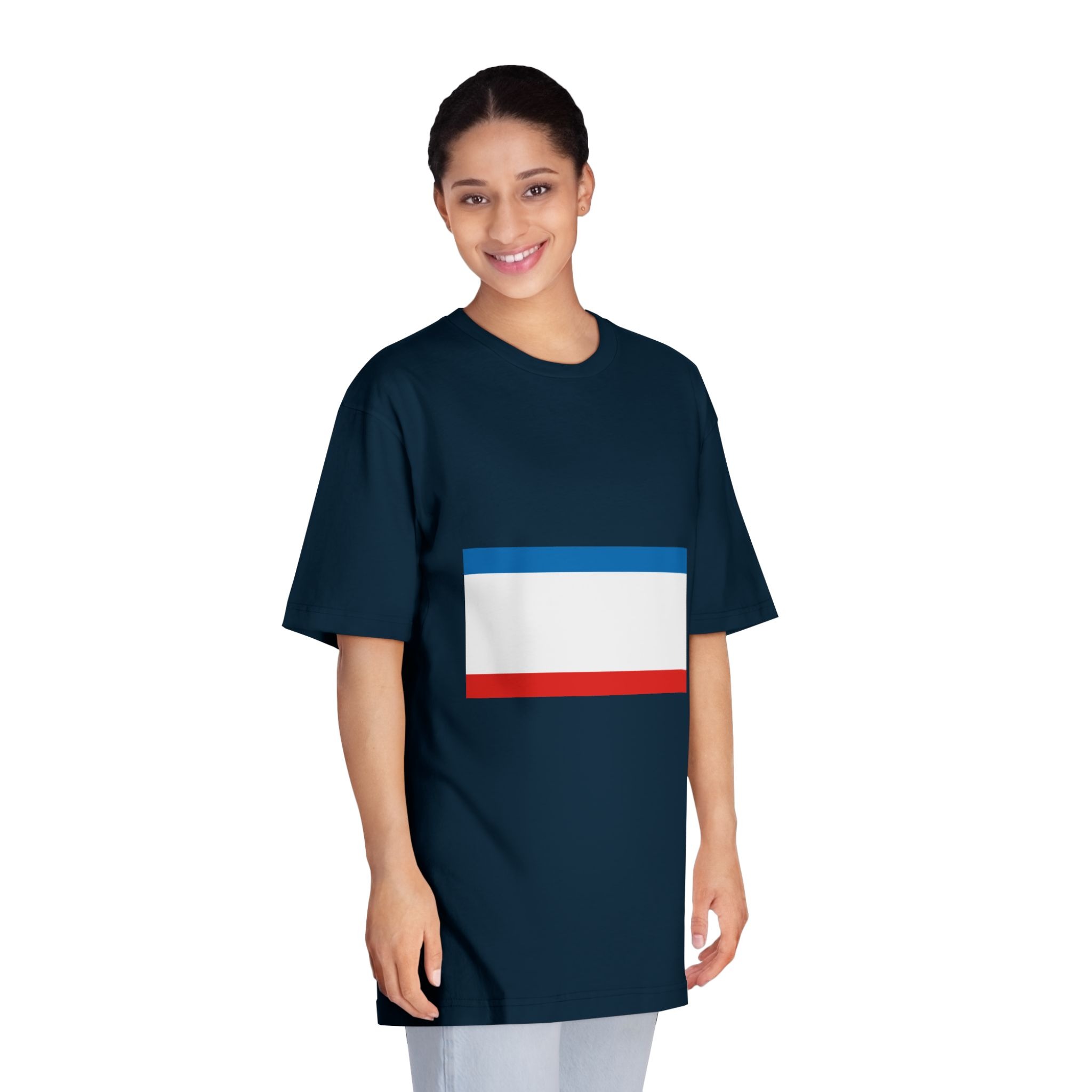 Flag of Crimea Unisex Classic Crewneck T Shirt - Image 19