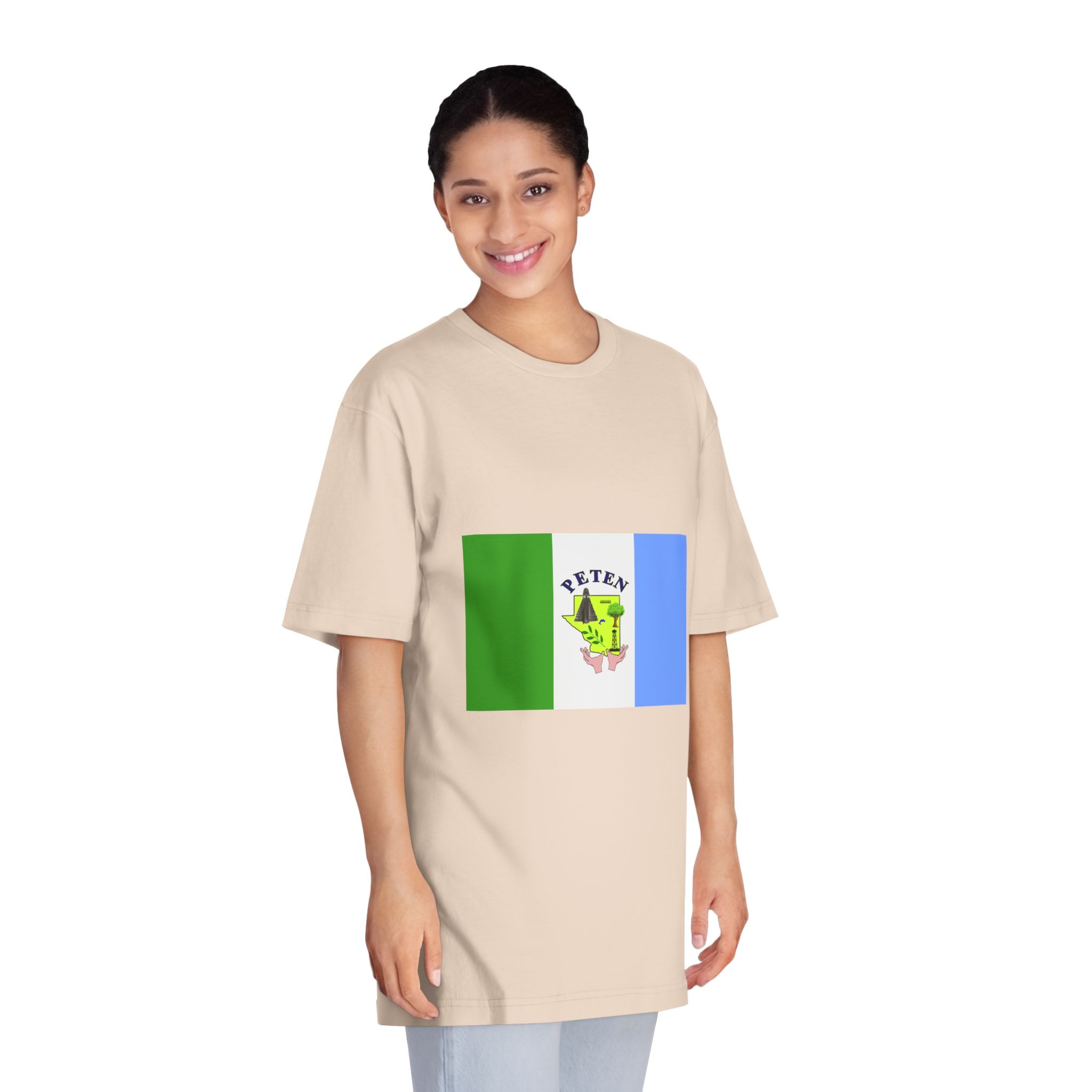 Flag of El Petén Department Unisex Classic Crewneck T Shirt - Image 11