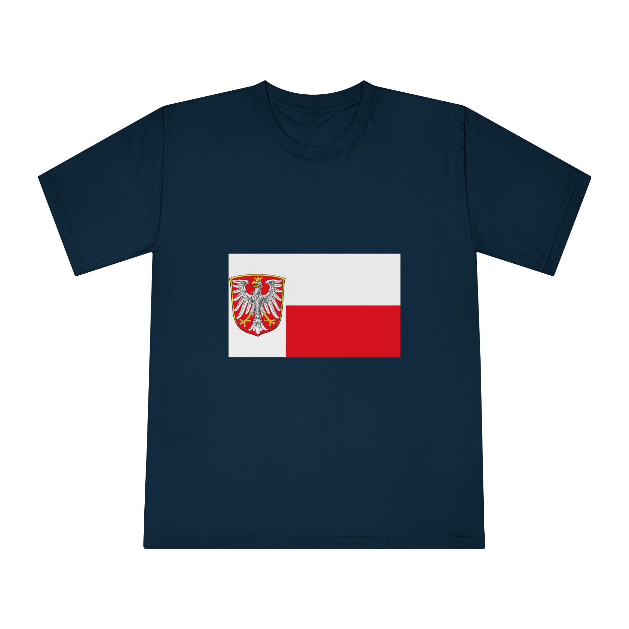 Flag of Frankfurt Am Main Unisex Classic Crewneck T Shirt - Image 17