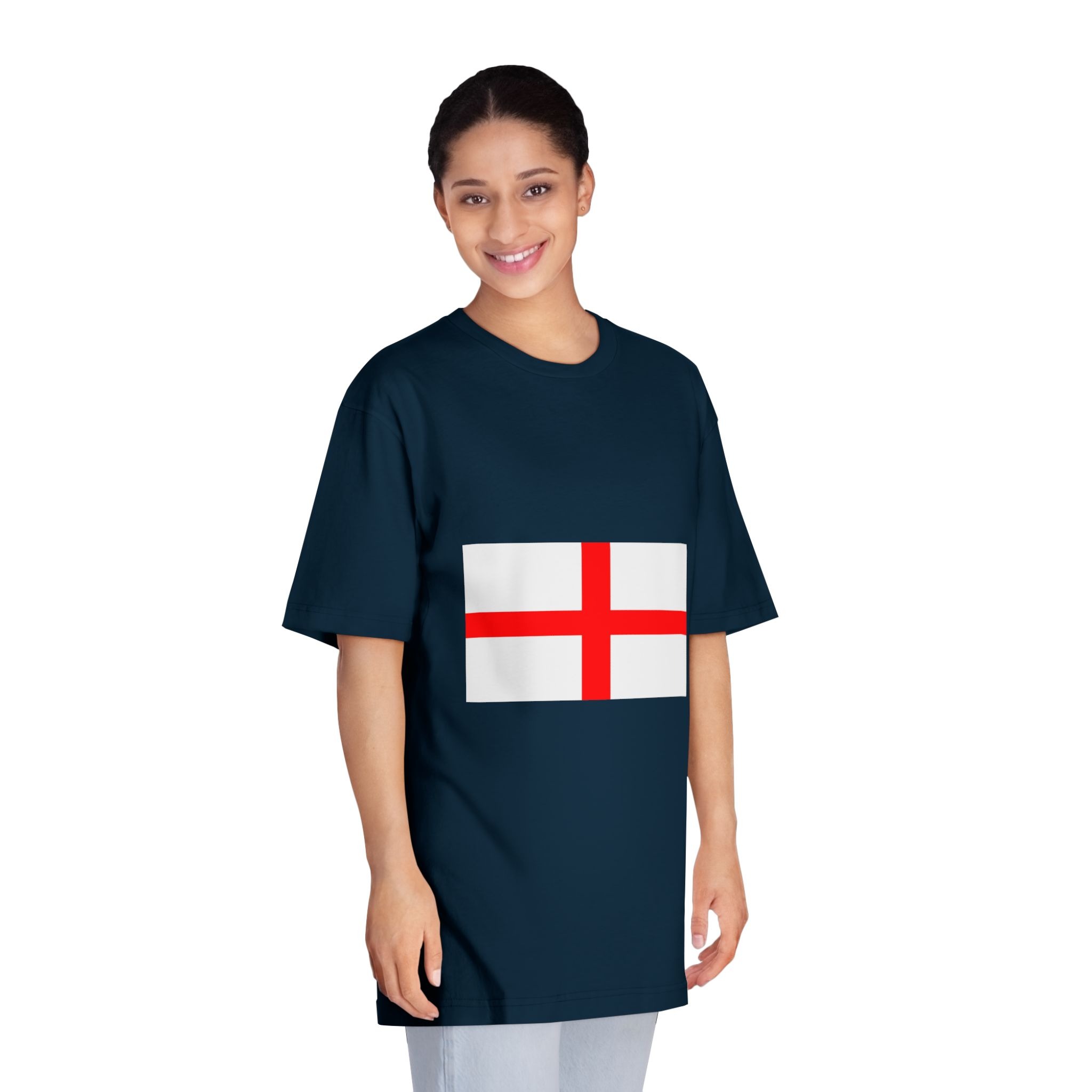 England Flag Unisex Classic Crewneck T Shirt - Image 19