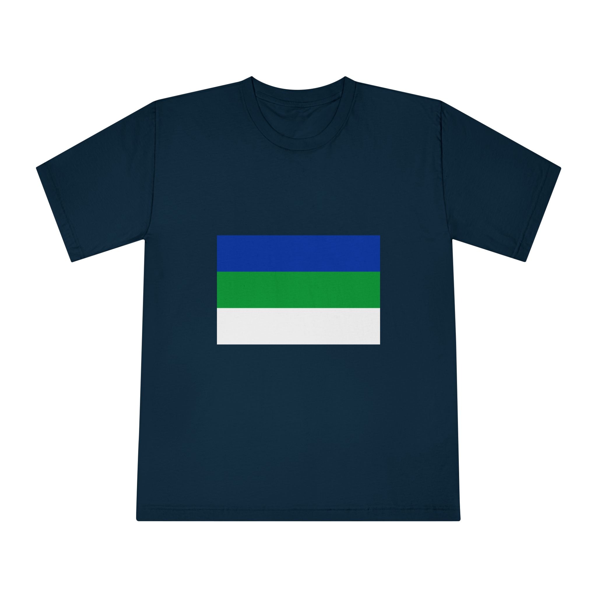 Flag of Komi Unisex Classic Crewneck T Shirt - Image 17