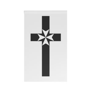 Flag of the Saint John's Order In Brittany House Banner