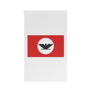 Ufw Flag Red Banner With Black Eagle Symbol United Farm Workers Union Labor Rights Mo House Banner