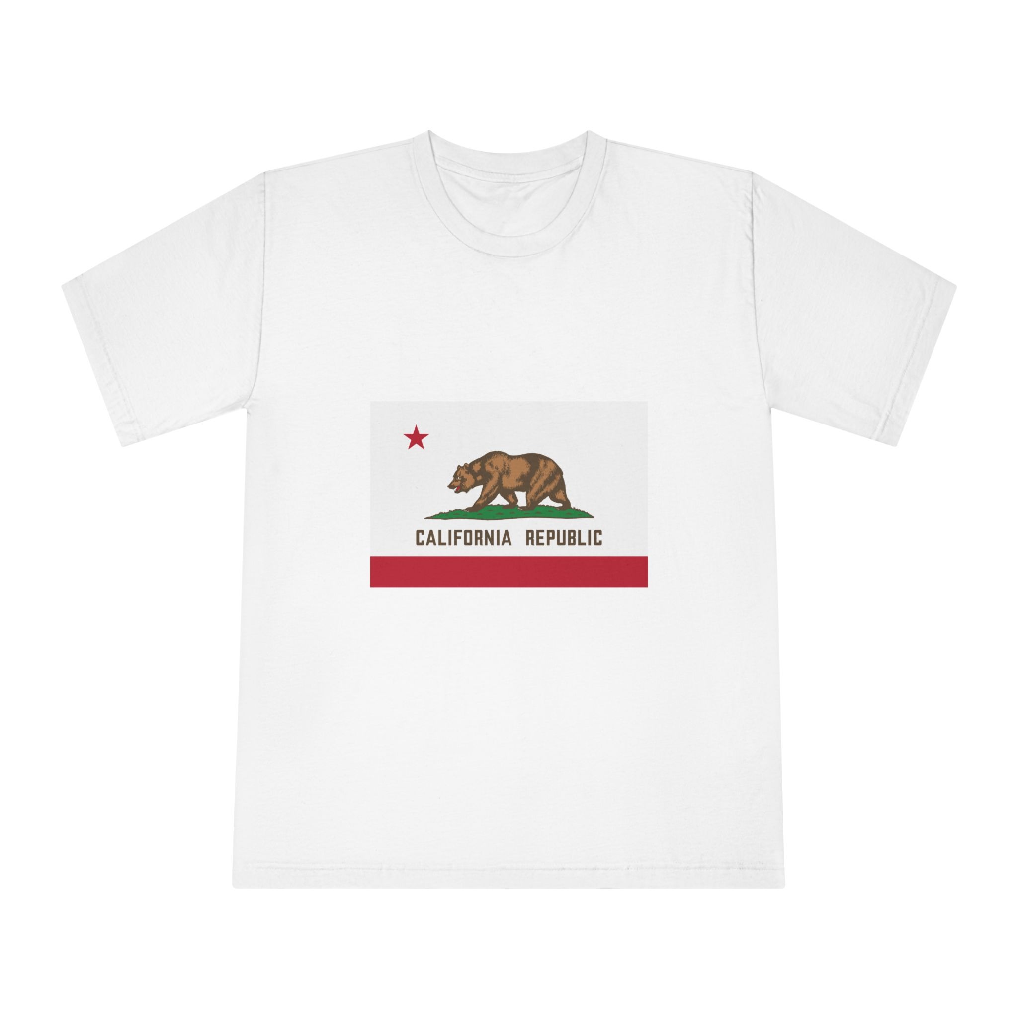 Flag of California Unisex Classic Crewneck T Shirt