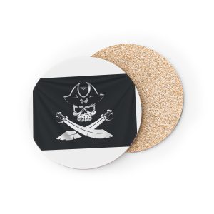 Pirate Logo Flag Coasters