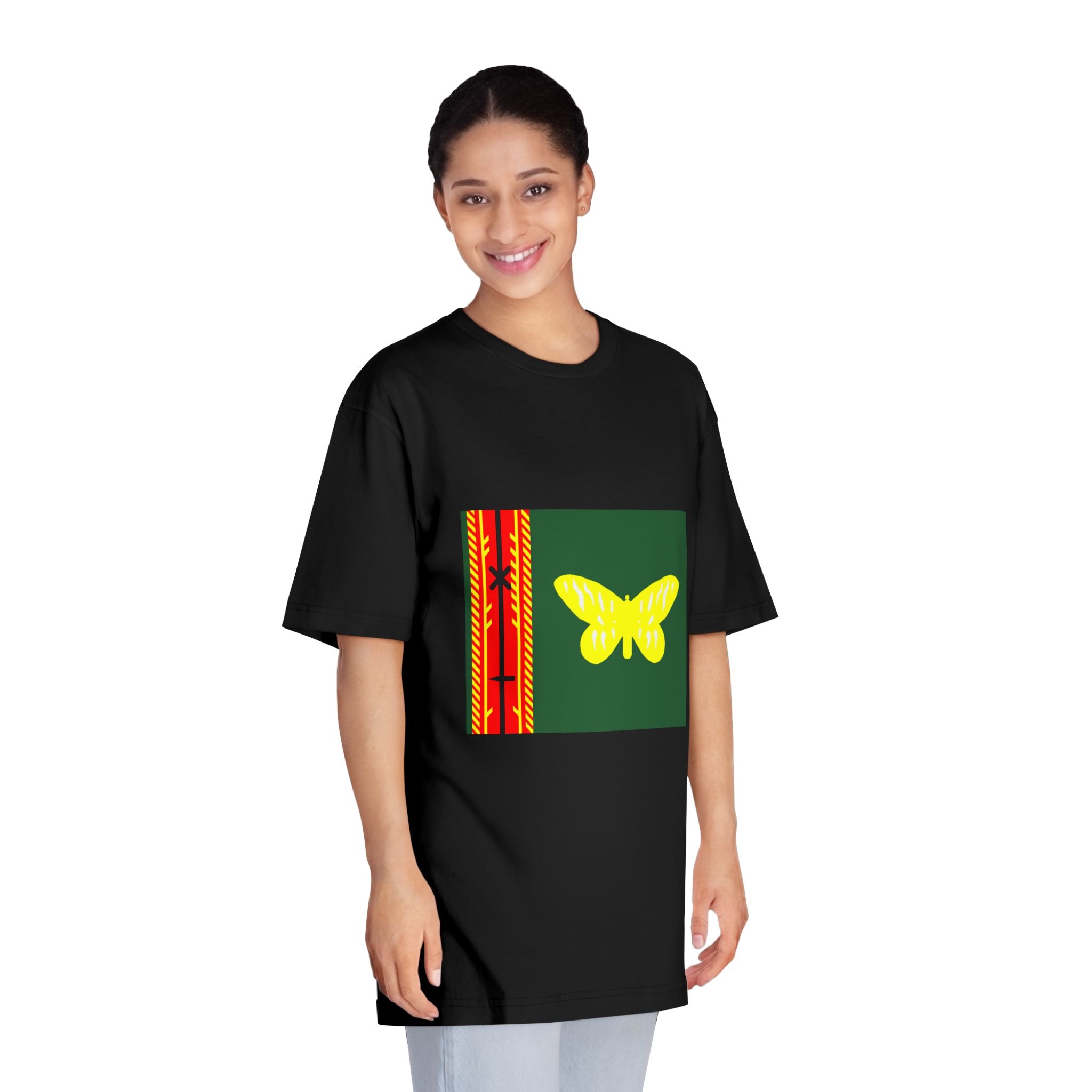 Flag of Flag Oro New Unisex Classic Crewneck T Shirt - Image 7