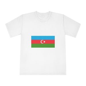 Flag of Azerbaijan Unisex Classic Crewneck T Shirt