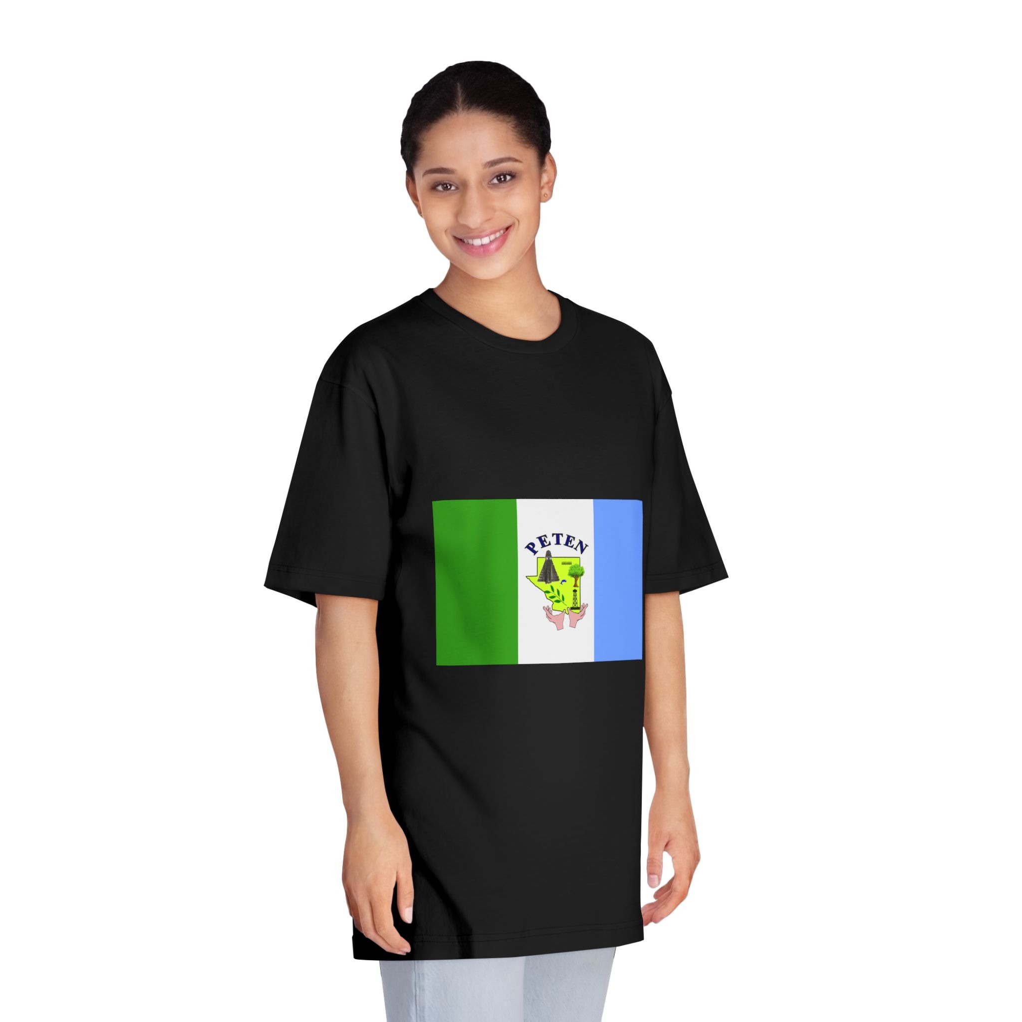 Flag of El Petén Department Unisex Classic Crewneck T Shirt - Image 7