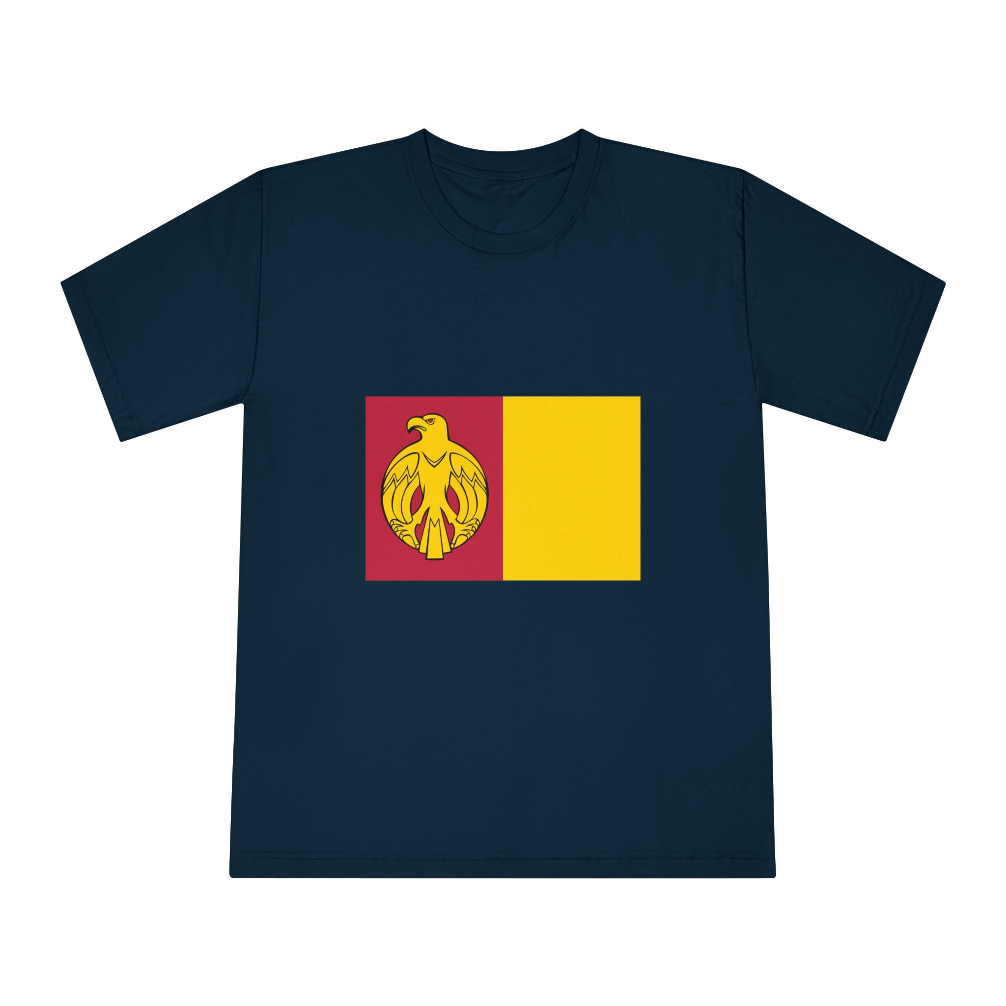 Flag of Kirovohrad Oblast Unisex Classic Crewneck T Shirt - Image 17