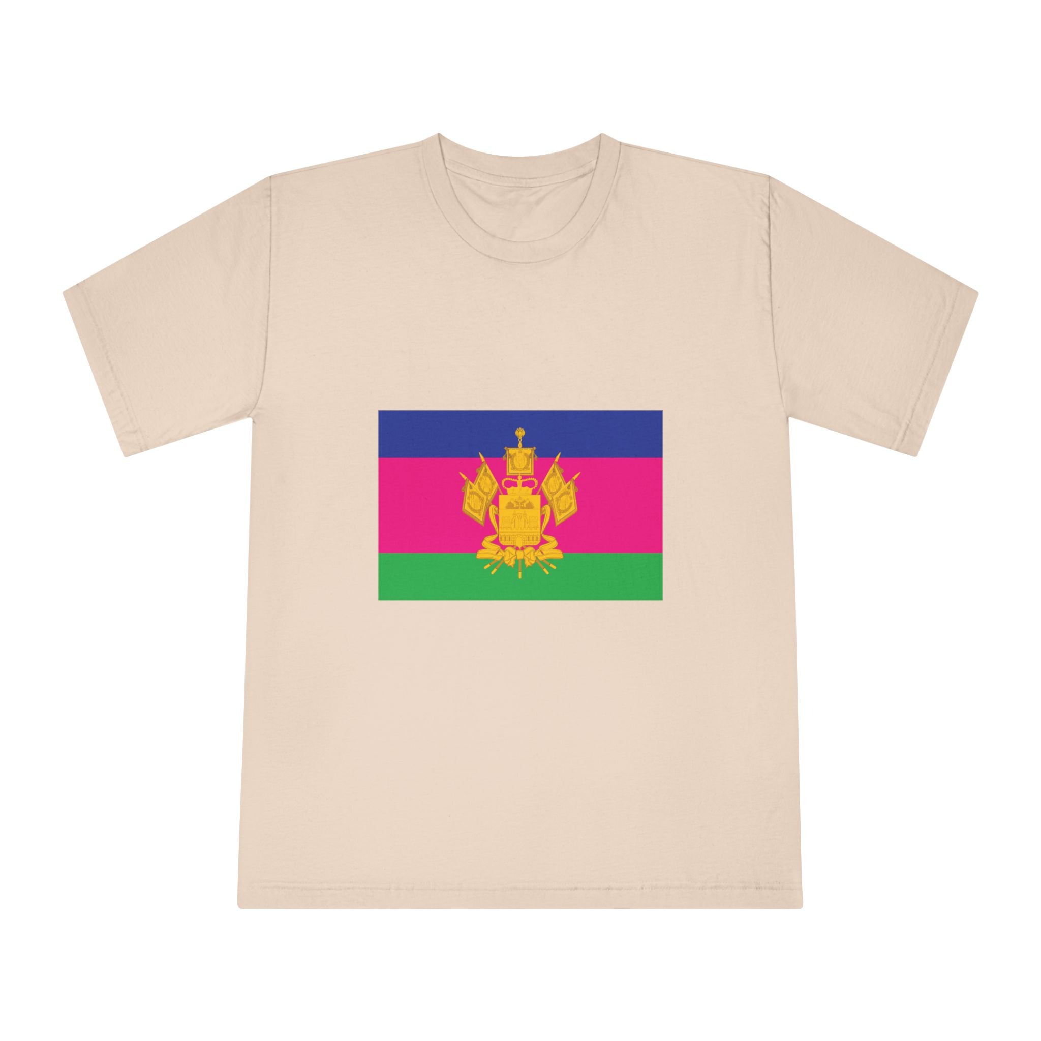 Flag of Krasnodar Krai Unisex Classic Crewneck T Shirt - Image 9