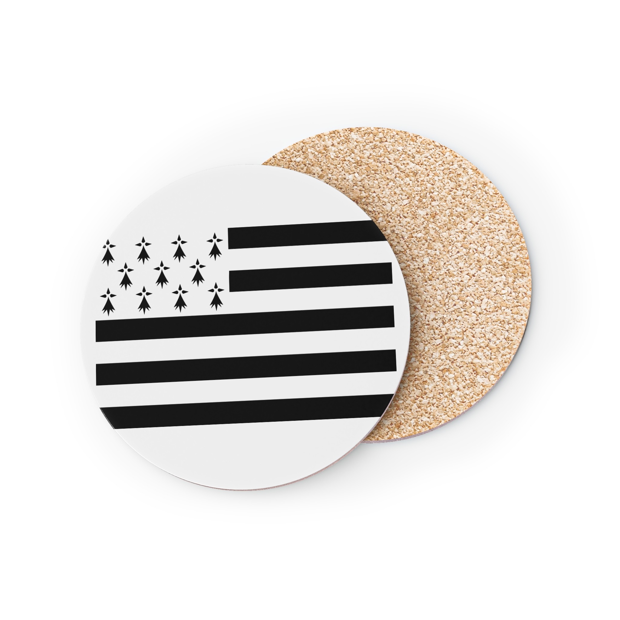 Traditional Flag Brittany Coasters