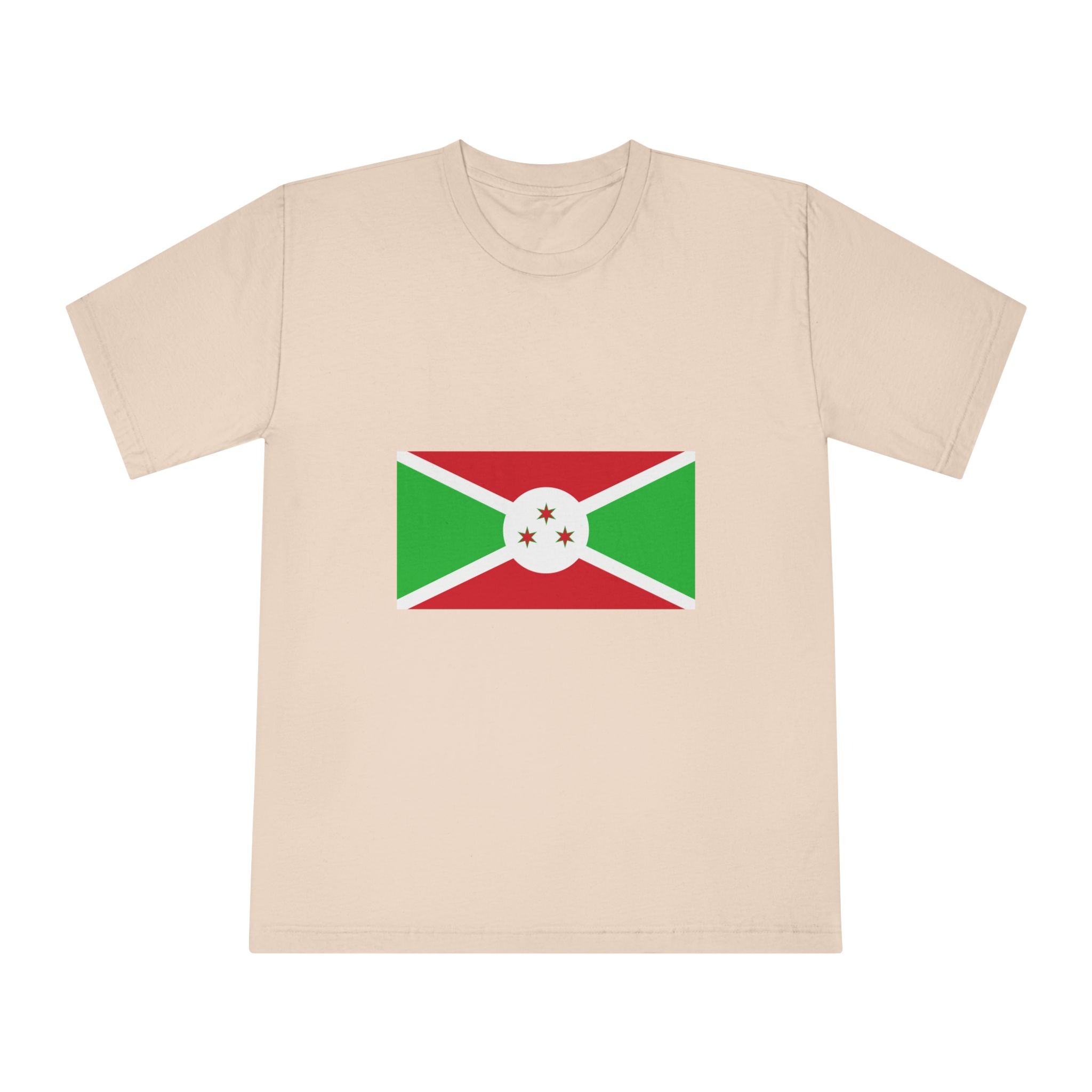 Brundi Flag Unisex Classic Crewneck T Shirt - Image 9
