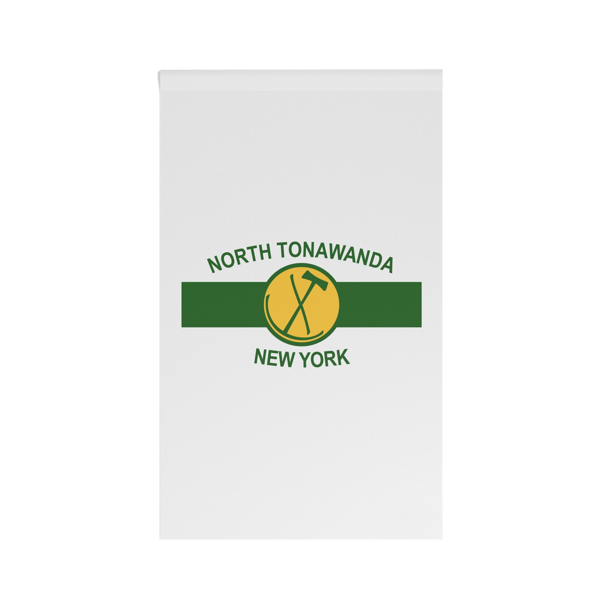 Flag of North Tonawanda, New York (1967–2025) House Banner