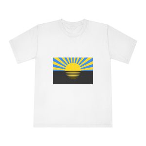 Flag of Donetsk Oblast Unisex Classic Crewneck T Shirt