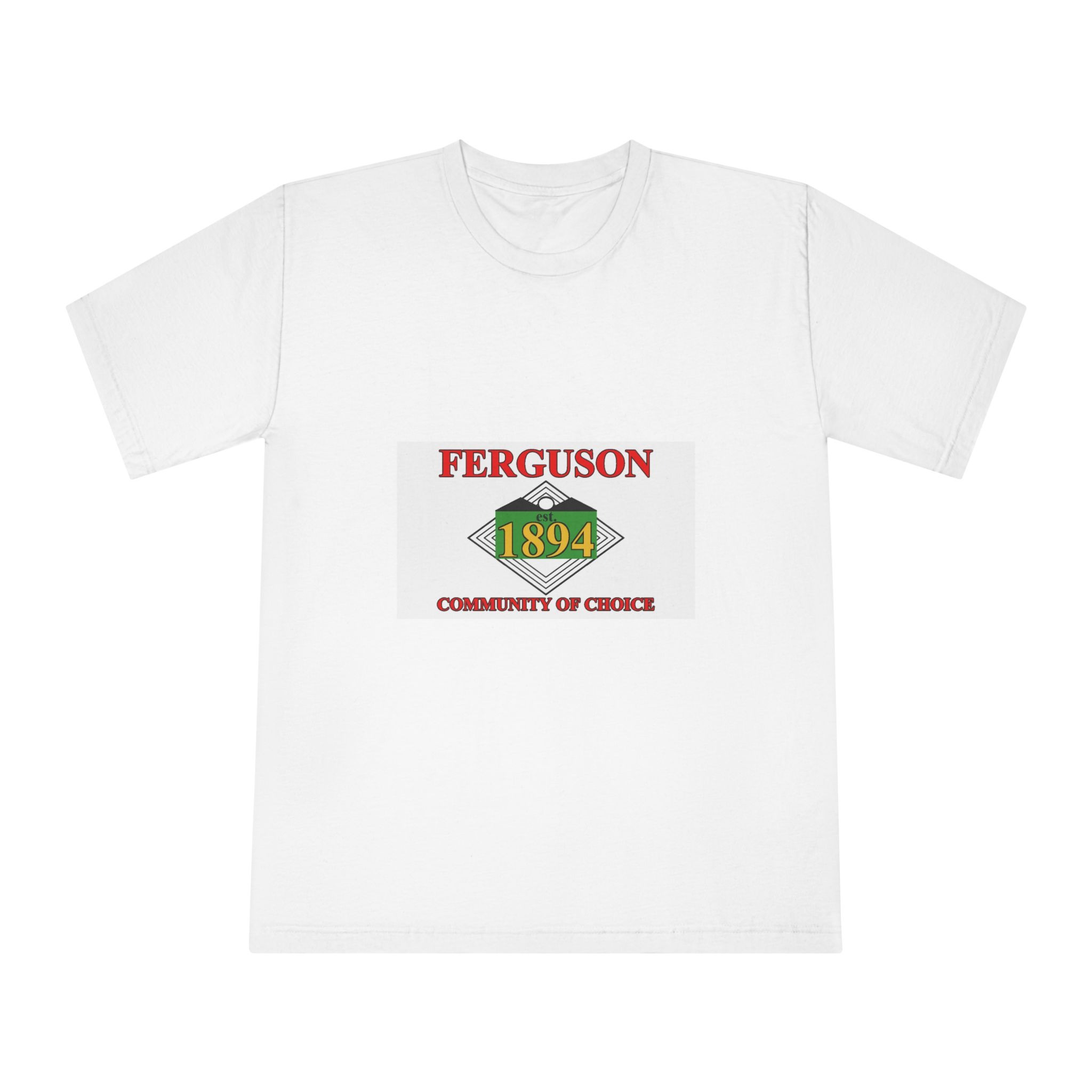 Flag of Ferguson, Missouri Unisex Classic Crewneck T Shirt