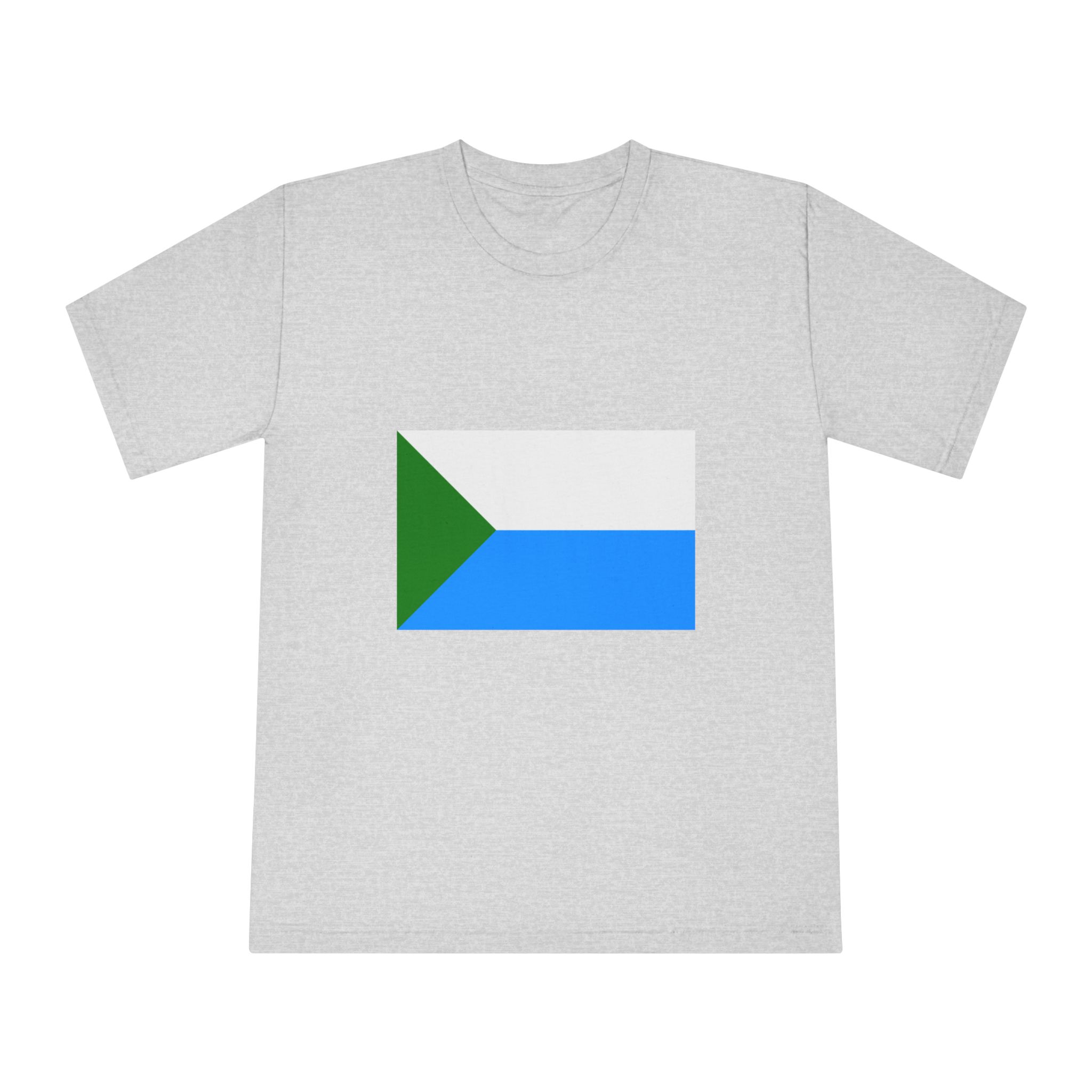 Flag of Khabarovsk Krai Unisex Classic Crewneck T Shirt - Image 13