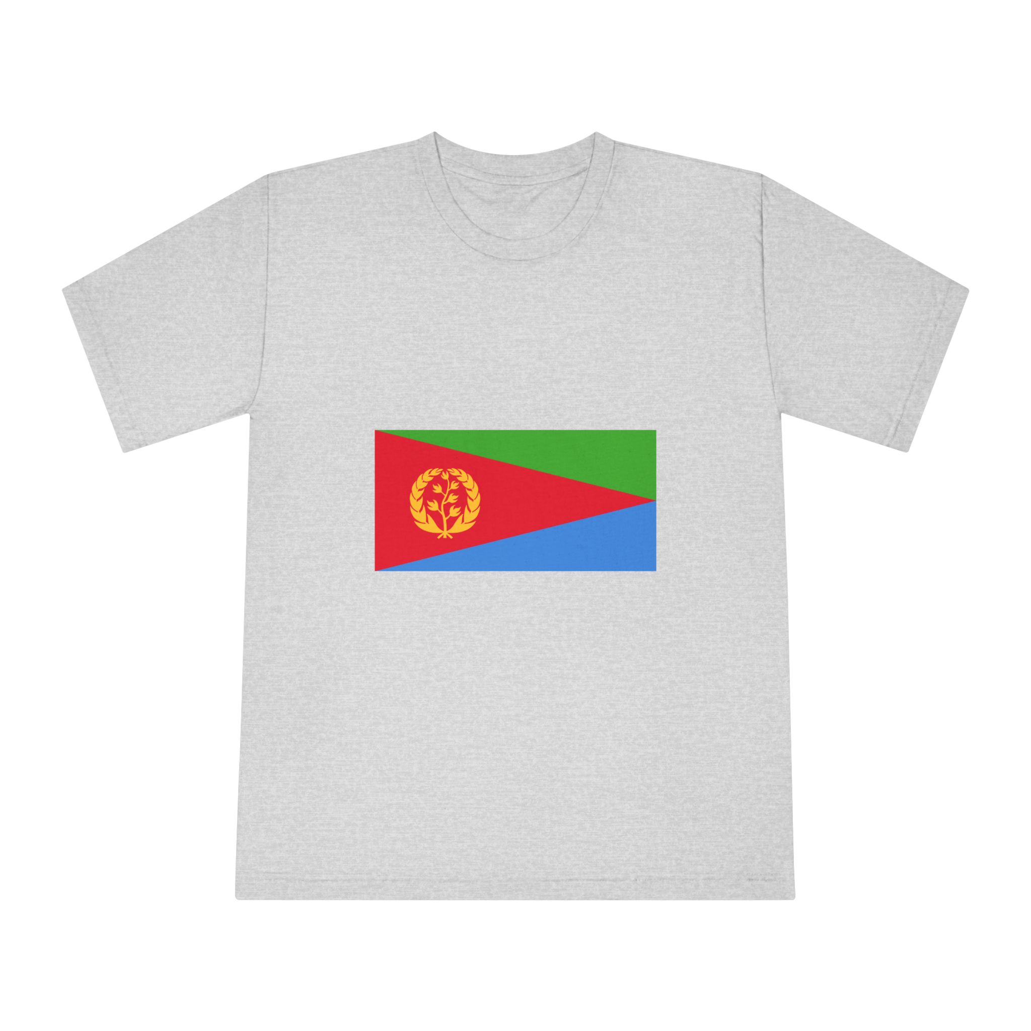 Flag of Eritrea Unisex Classic Crewneck T Shirt - Image 13