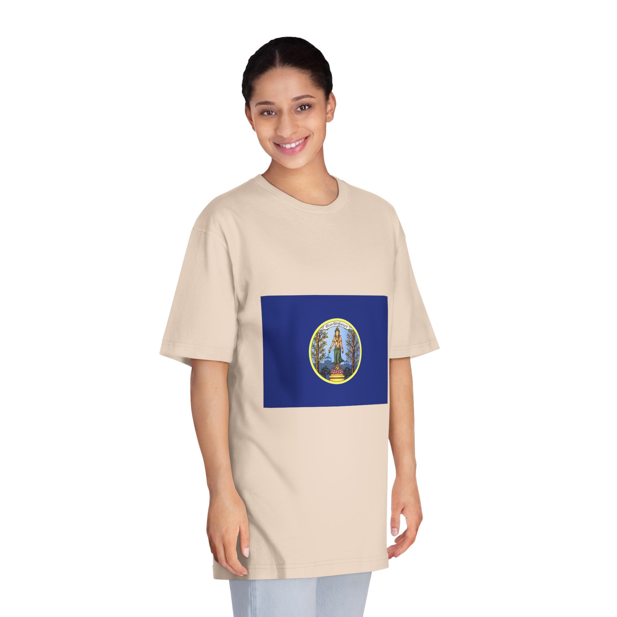 Flag Chomphon Province Unisex Classic Crewneck T Shirt - Image 11