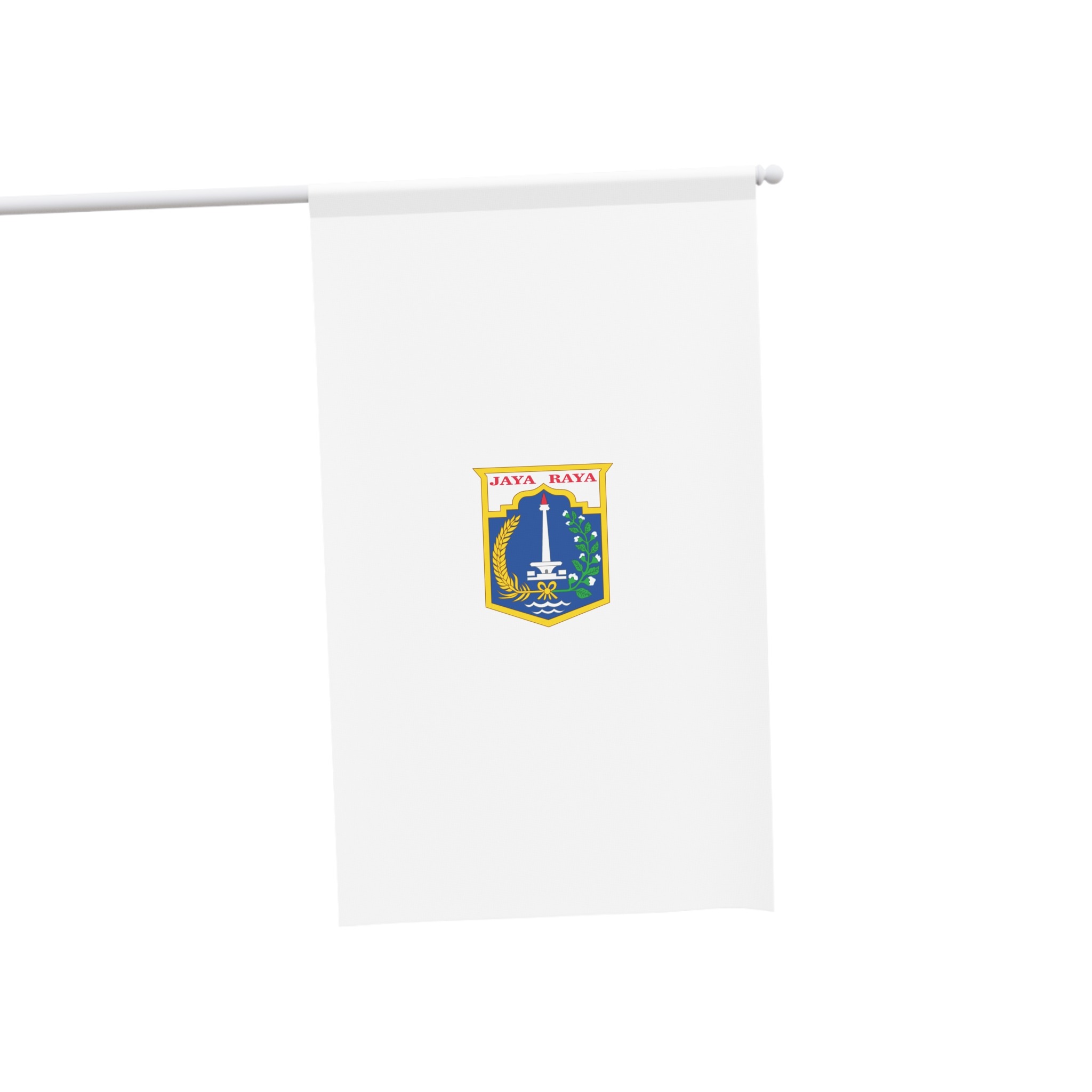Flag of Jakarta (vectorised) House Banner - Image 3