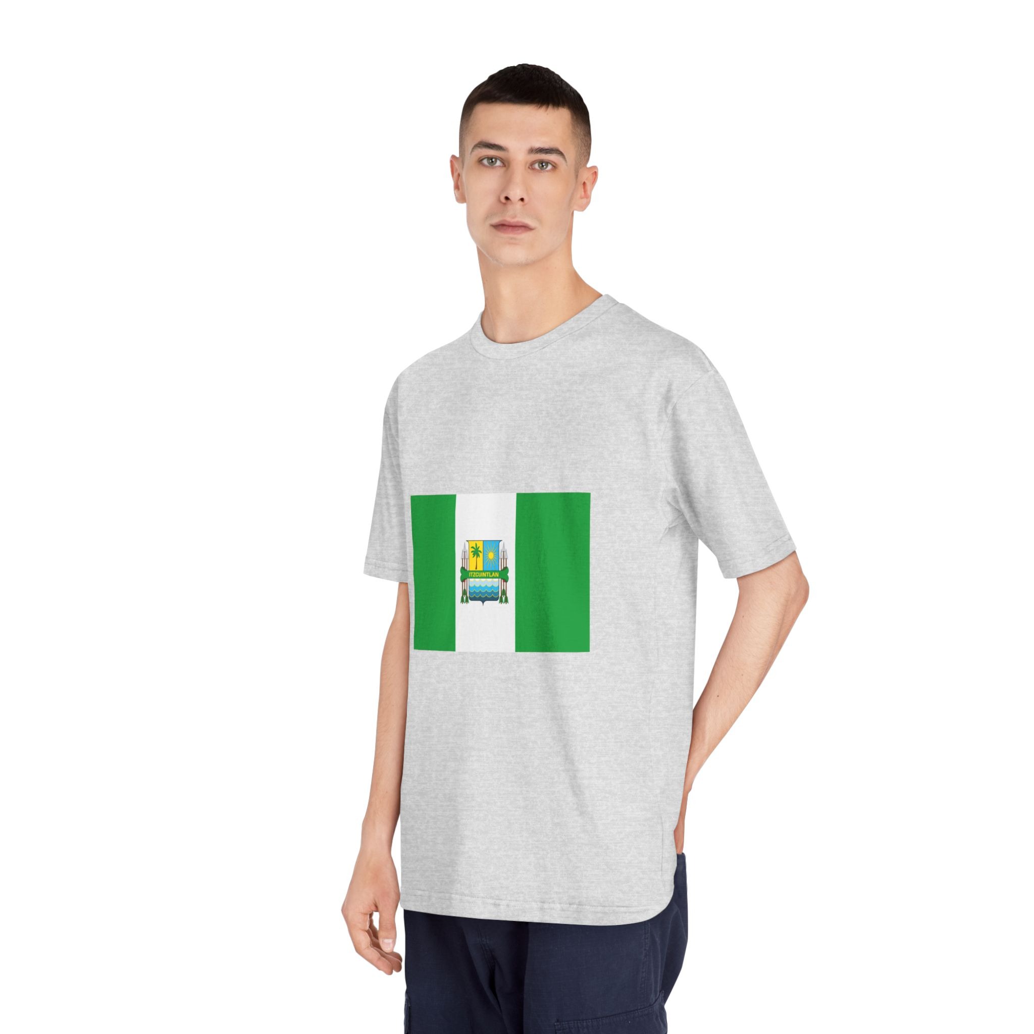 Flag of Escuintla Department Unisex Classic Crewneck T Shirt - Image 16