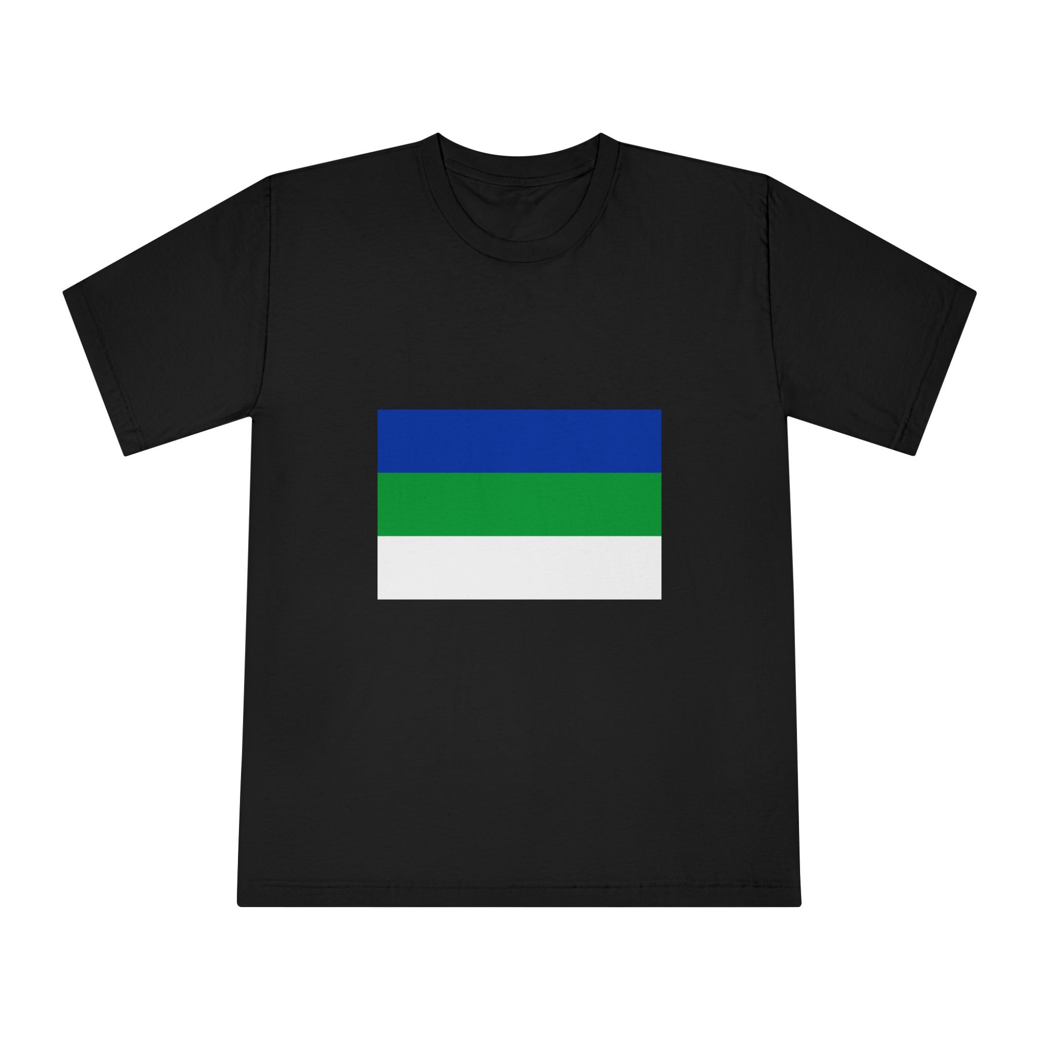 Flag of Komi Unisex Classic Crewneck T Shirt - Image 5