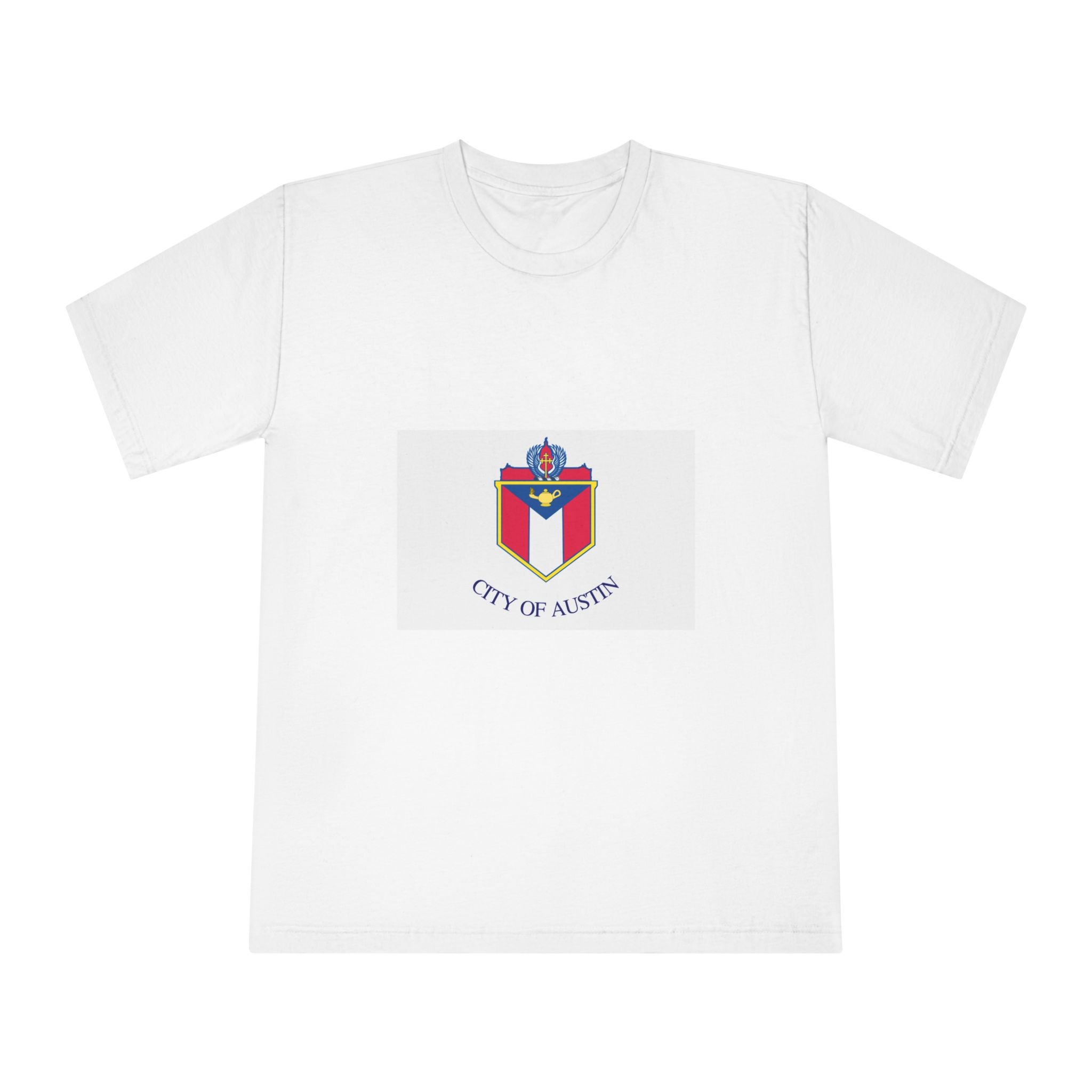 Flag of Austin, Texas Unisex Classic Crewneck T Shirt