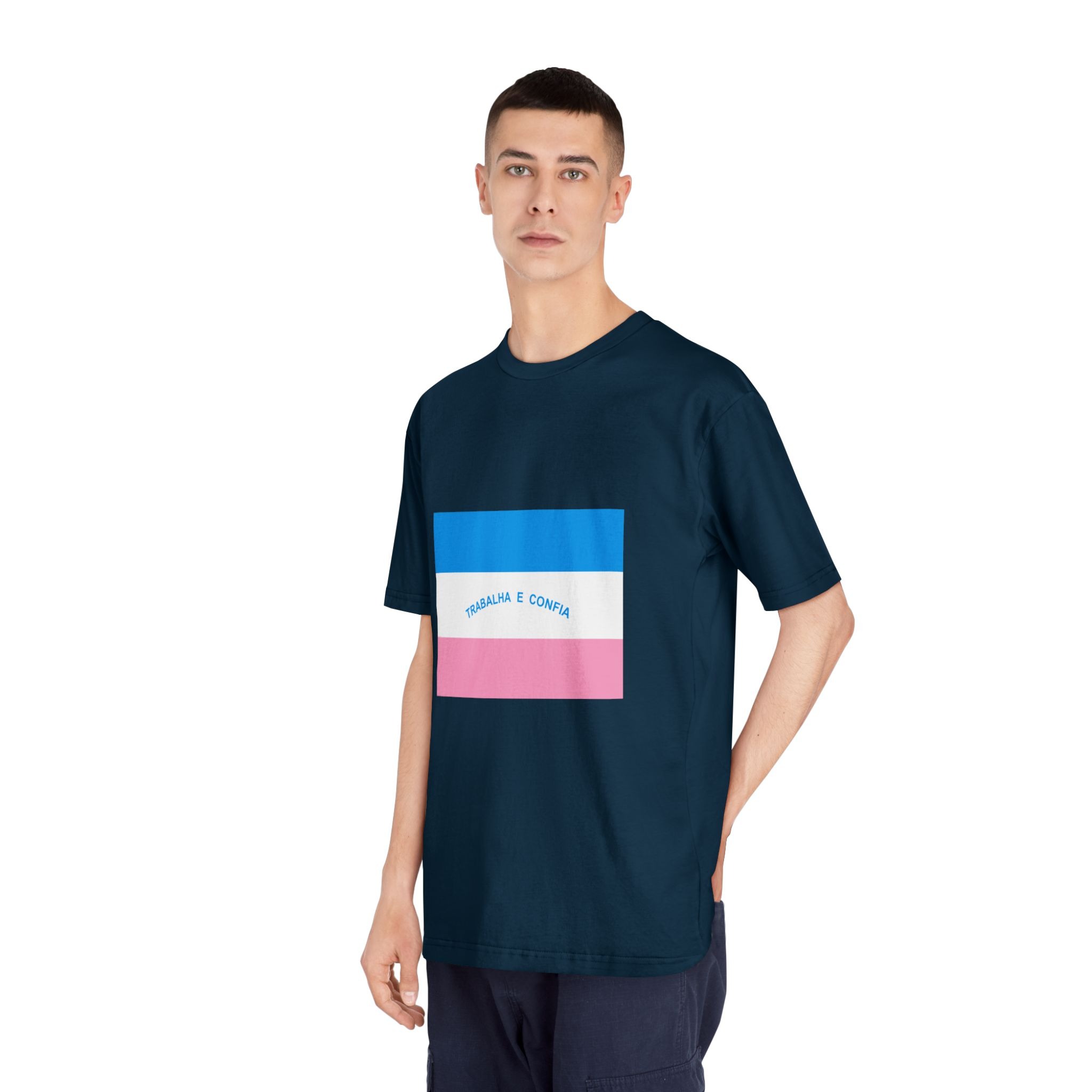 Bandeira Do Espírito Santo Unisex Classic Crewneck T Shirt - Image 20