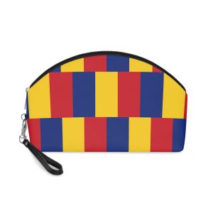 Flag of Romania Makeup Bag