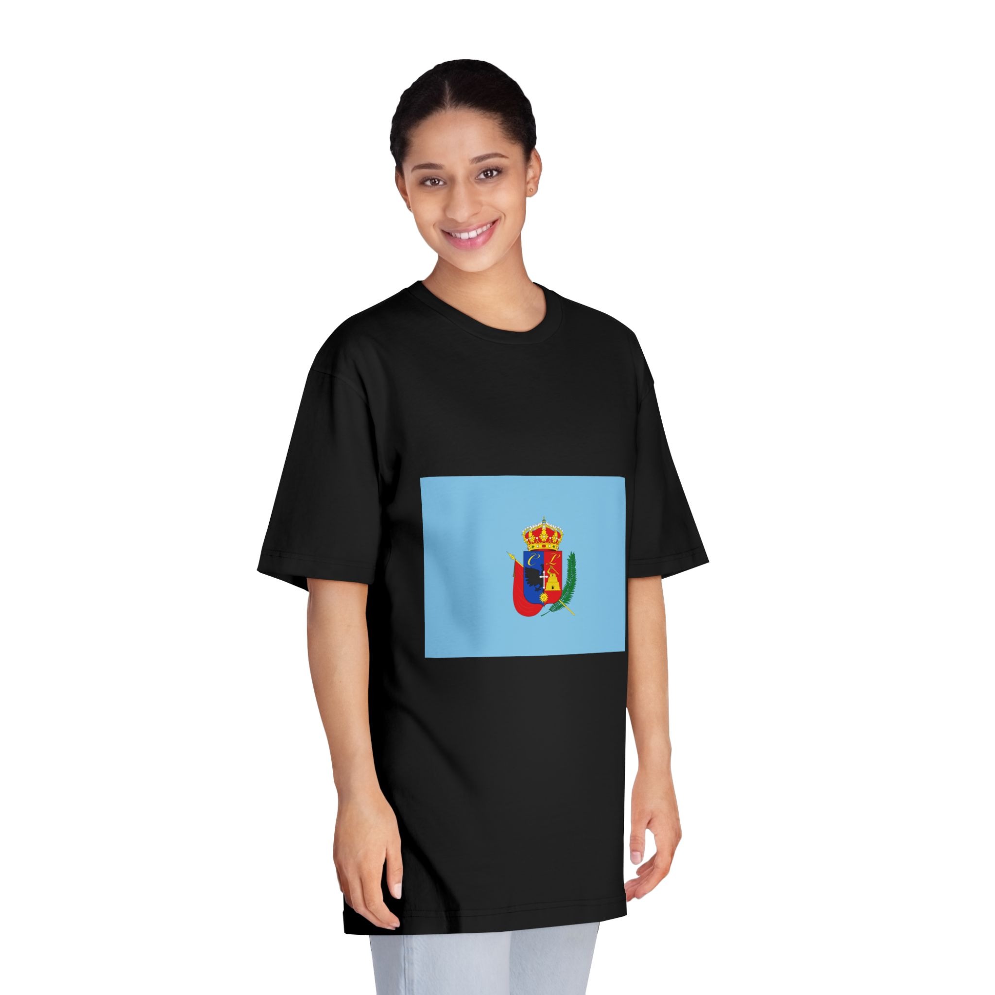 Bandera de Cajamarca Unisex Classic Crewneck T Shirt - Image 7