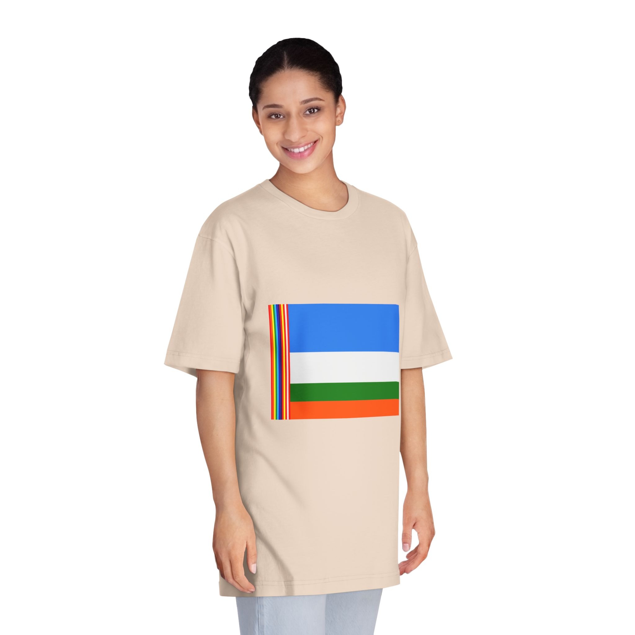 Bandera de Celendín Unisex Classic Crewneck T Shirt - Image 11