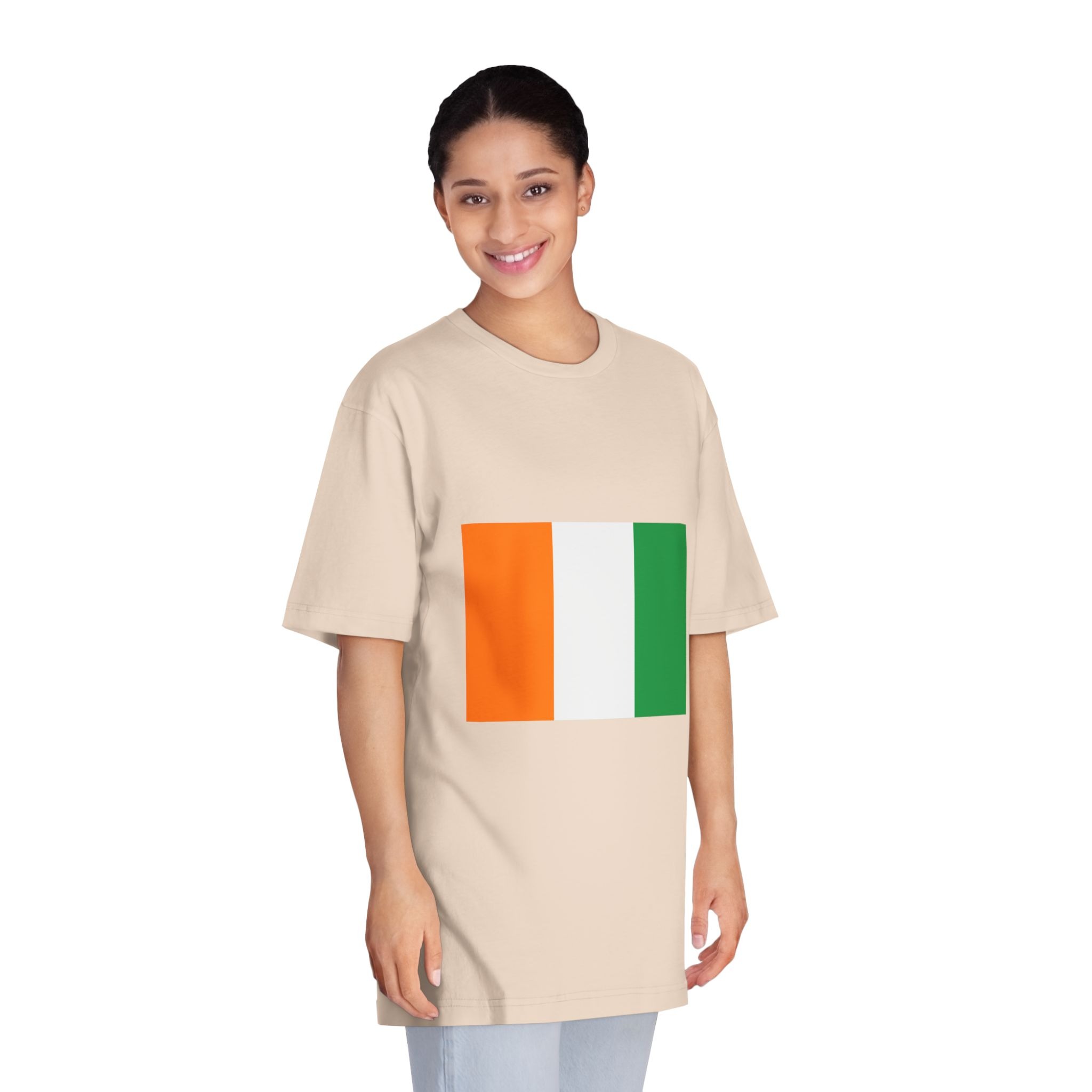 Flag of Côte D'ivoire Unisex Classic Crewneck T Shirt - Image 11