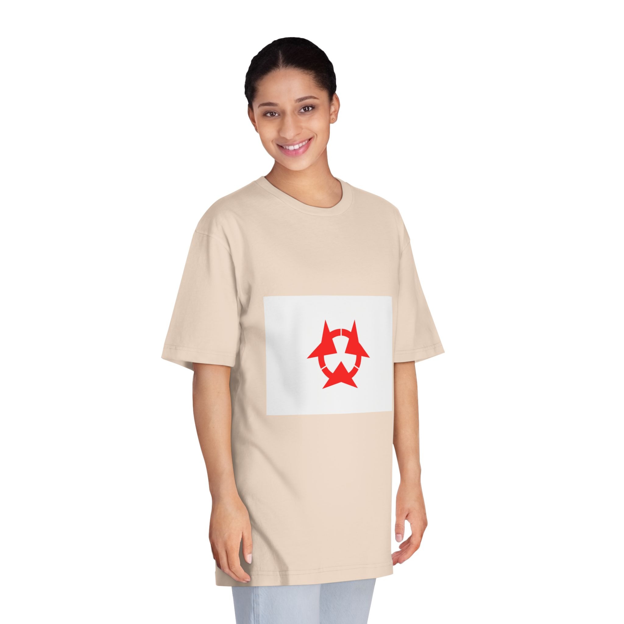 Flag of Oita Prefecture Unisex Classic Crewneck T Shirt - Image 11