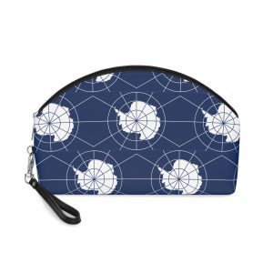 Flag of the Antarctic Treaty Makeup Bag