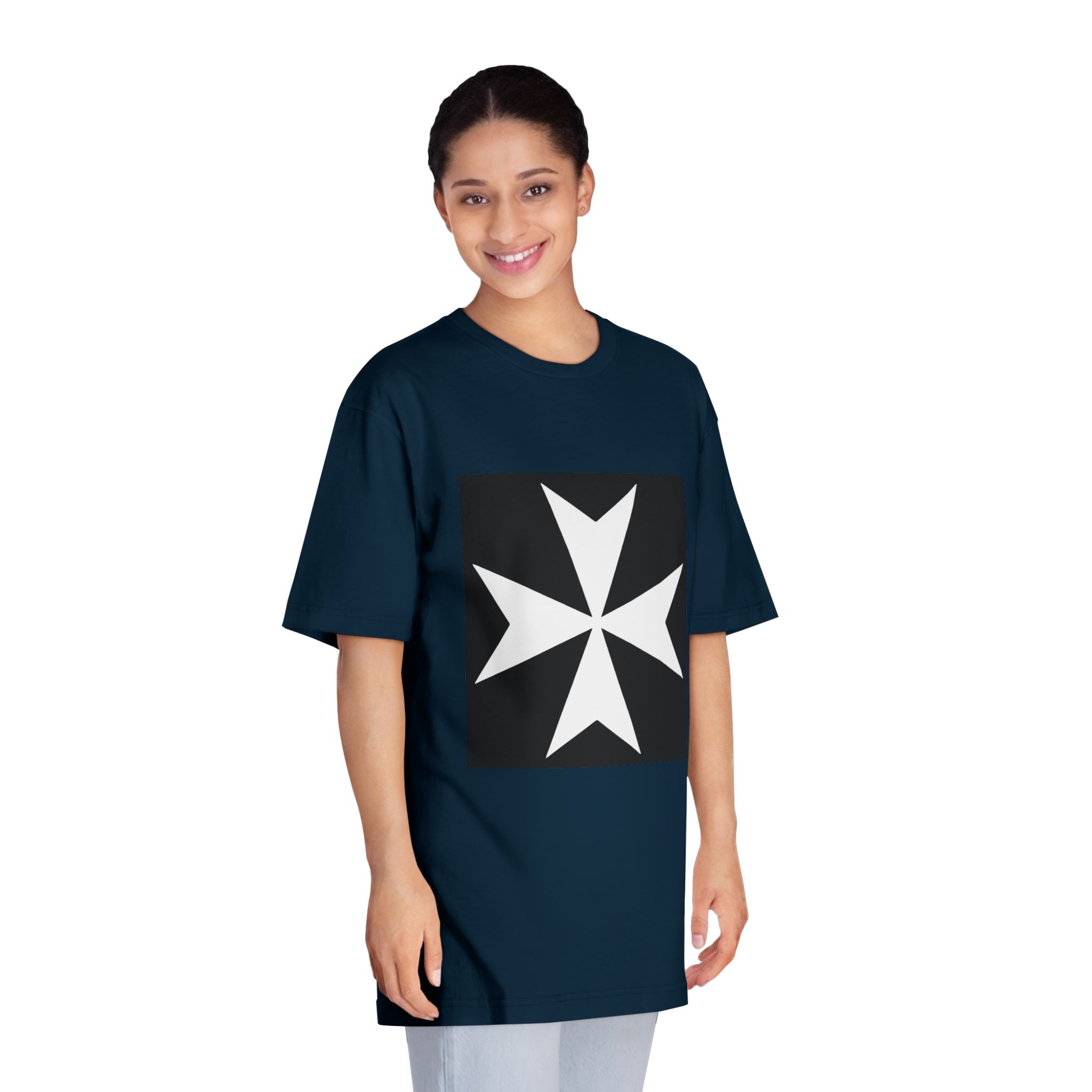 Cross of the Knights Hospitaller Unisex Classic Crewneck T Shirt - Image 19