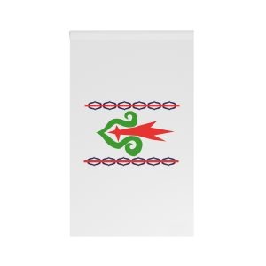 Traditional Flag Sakhalin Kuril Ainu Indigenous Japanese Banner Symbolizing Heritage House Banner