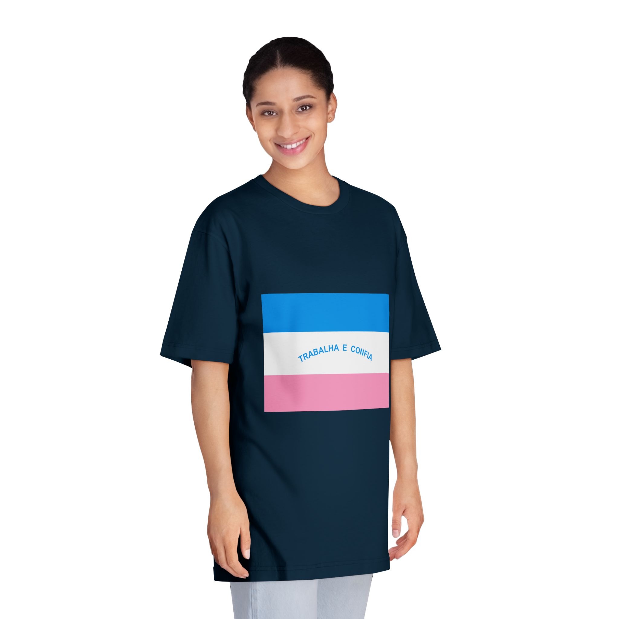 Bandeira Do Espírito Santo Unisex Classic Crewneck T Shirt - Image 19