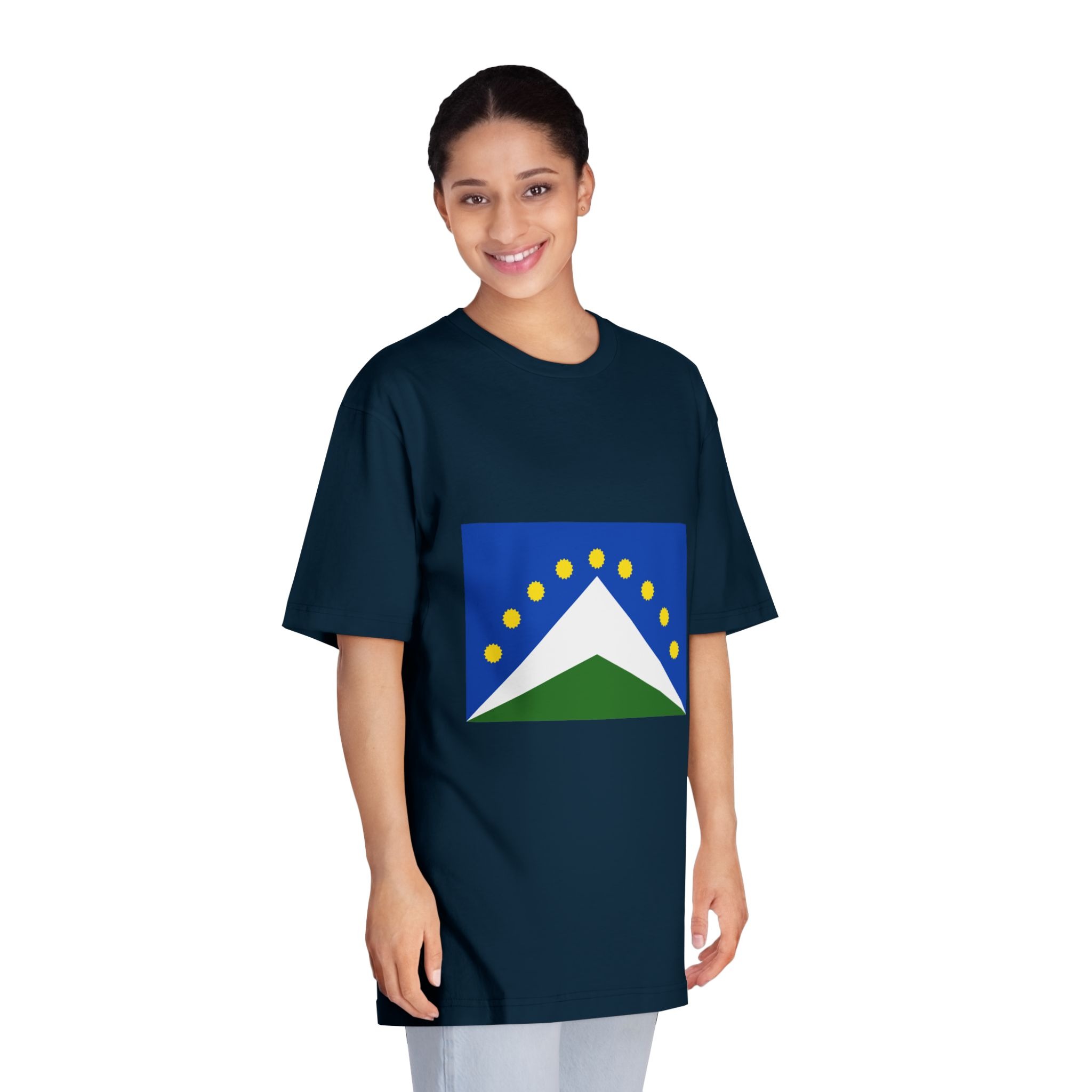 Flag of Junin Unisex Classic Crewneck T Shirt - Image 19
