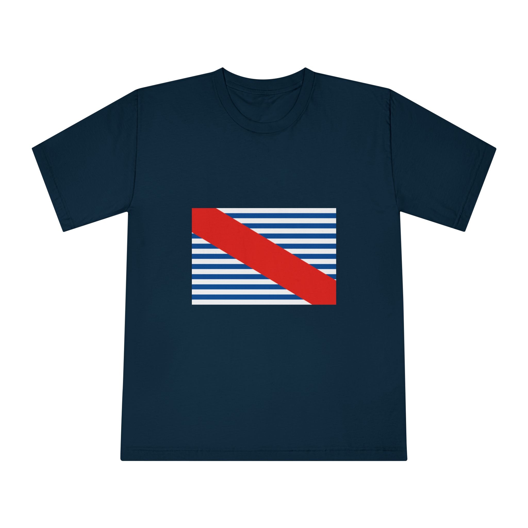 Flag of Canelones Department Unisex Classic Crewneck T Shirt - Image 17