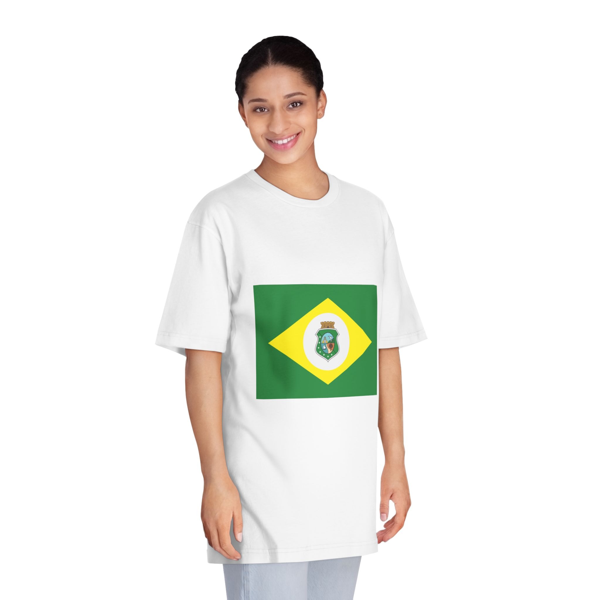 Bandeira Do Ceará Unisex Classic Crewneck T Shirt - Image 3