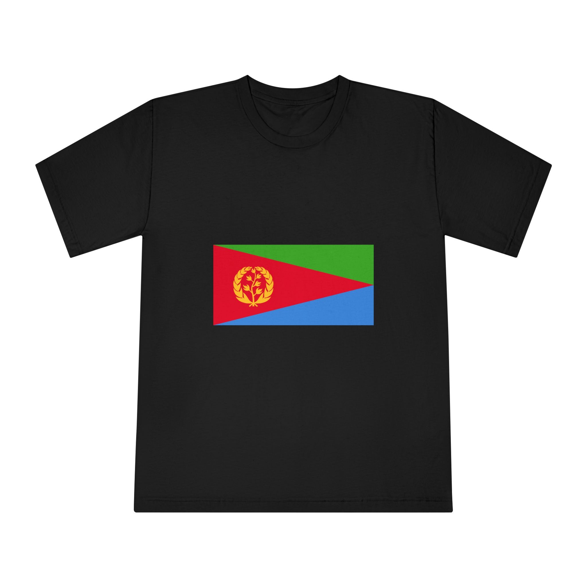 Flag of Eritrea Unisex Classic Crewneck T Shirt - Image 5
