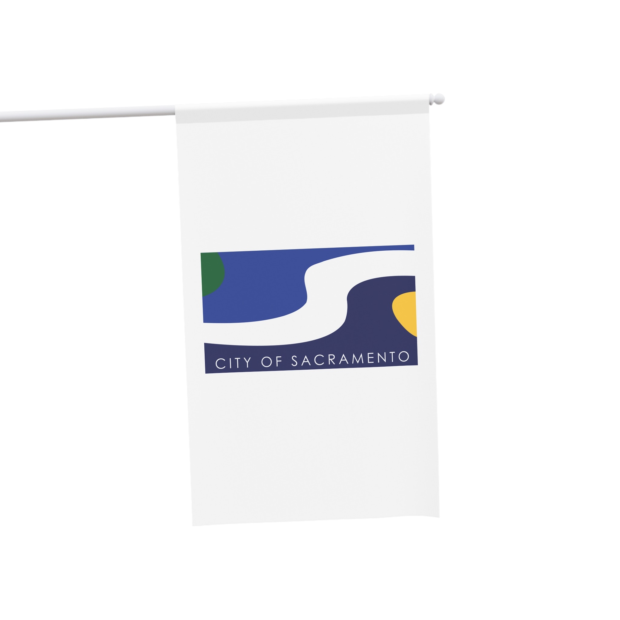 Flag of Sacramento, California House Banner - Image 3
