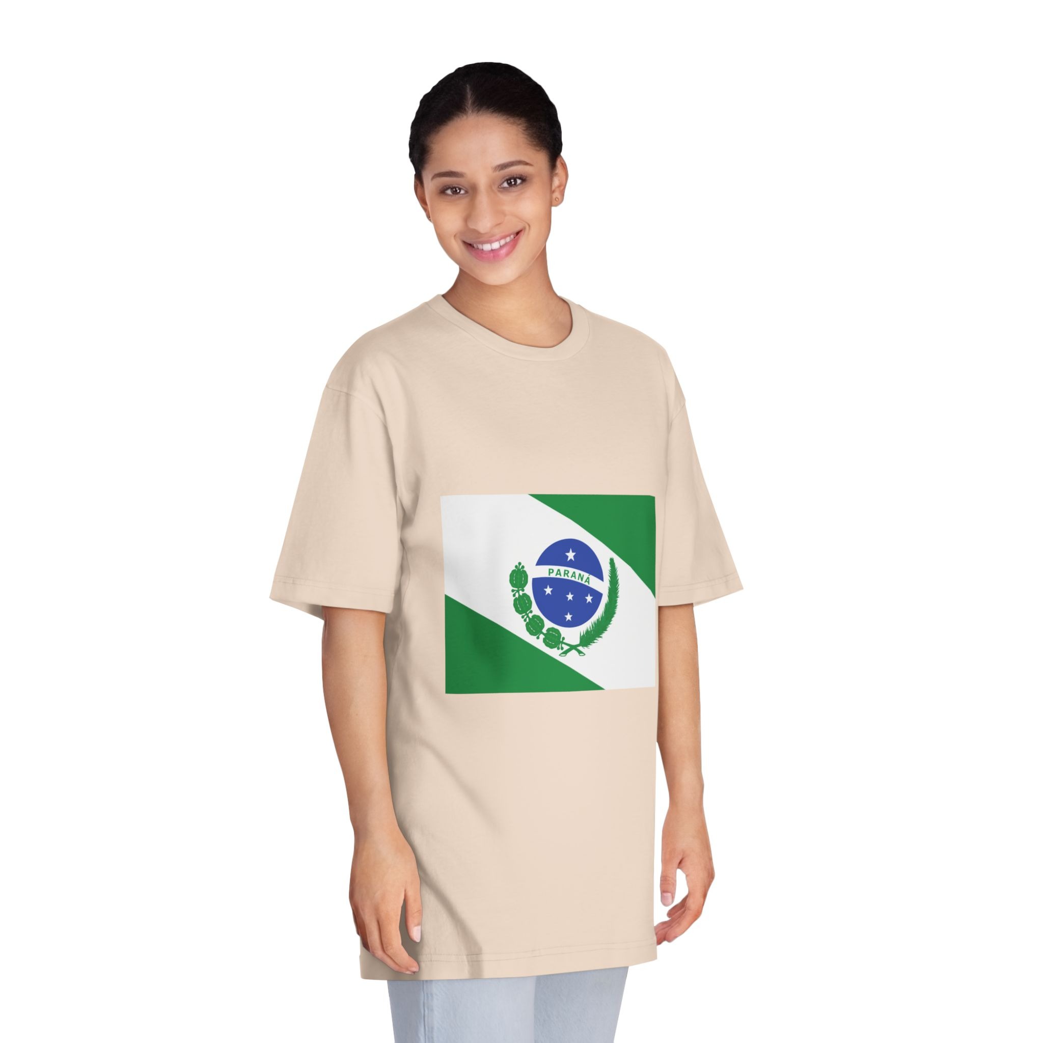 Bandeira Do Paraná Unisex Classic Crewneck T Shirt - Image 11